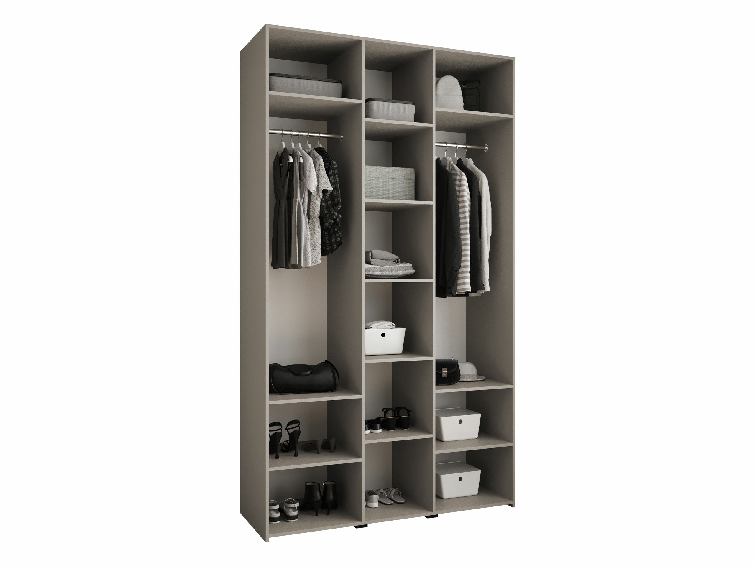 Gardróbszekrény Hartford 544 (Fehér)