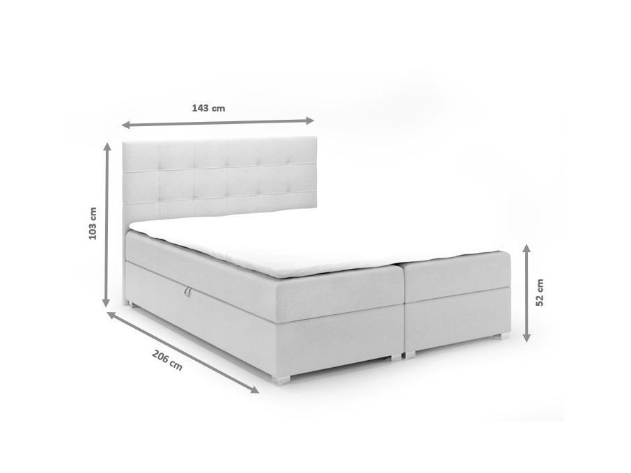 Kontinentális ágy Franklin 169 (Cover 02)