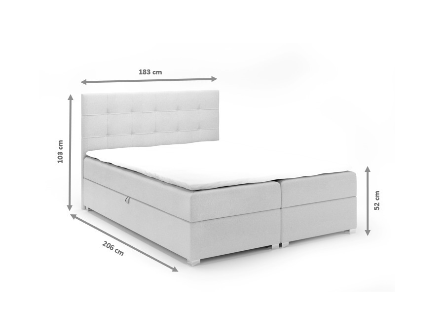 Kontinentális ágy Franklin 169 (Cover 02)