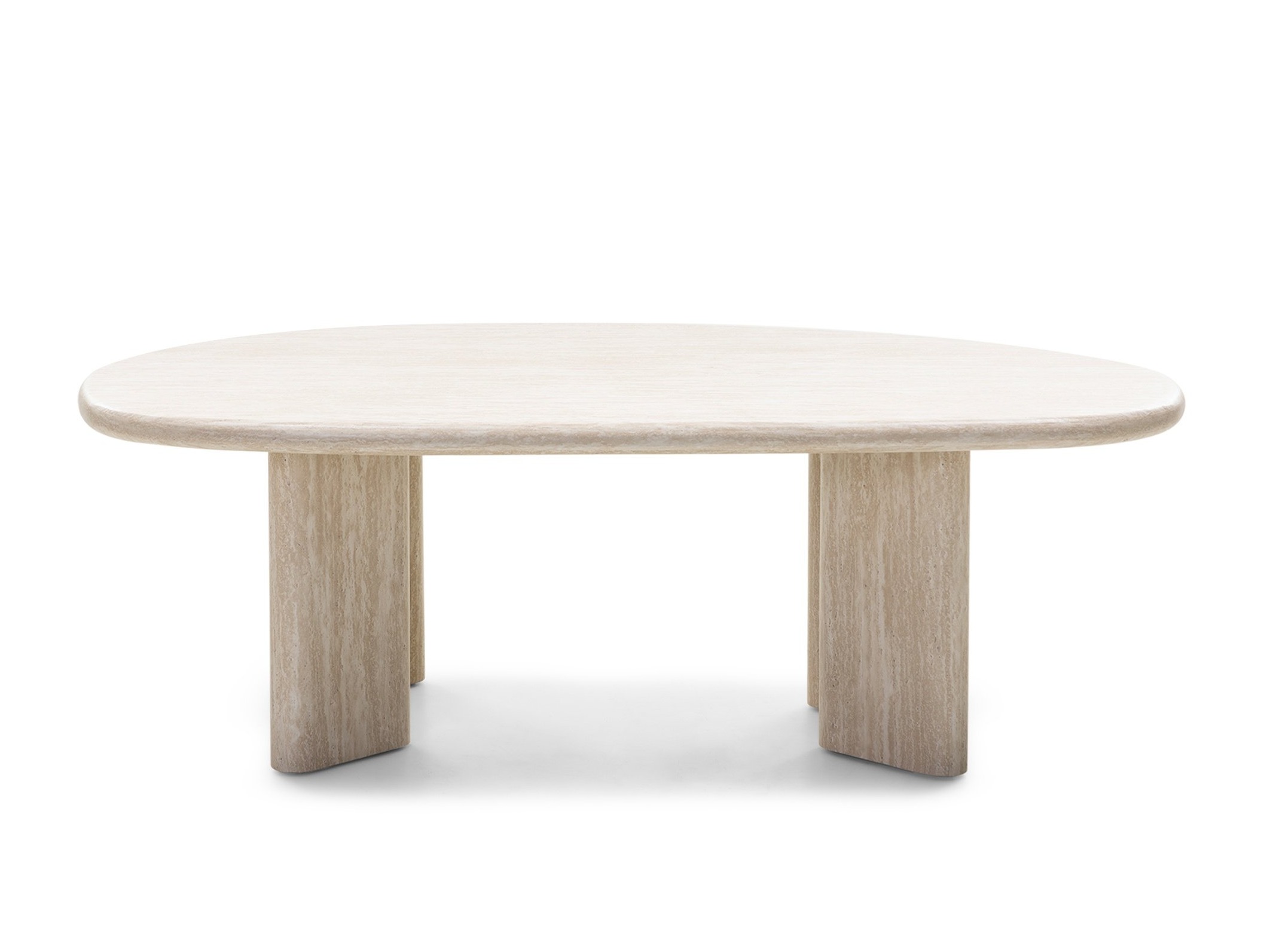 Dohányzóasztal Burleson 476 (Világos Travertine)