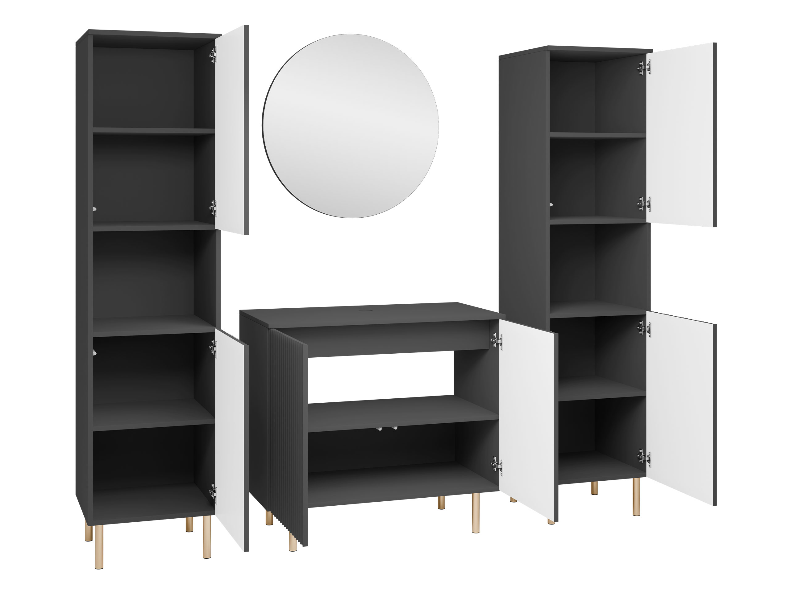 Fürdőszoba garnitúra Virdomi 114 (Kasmír)