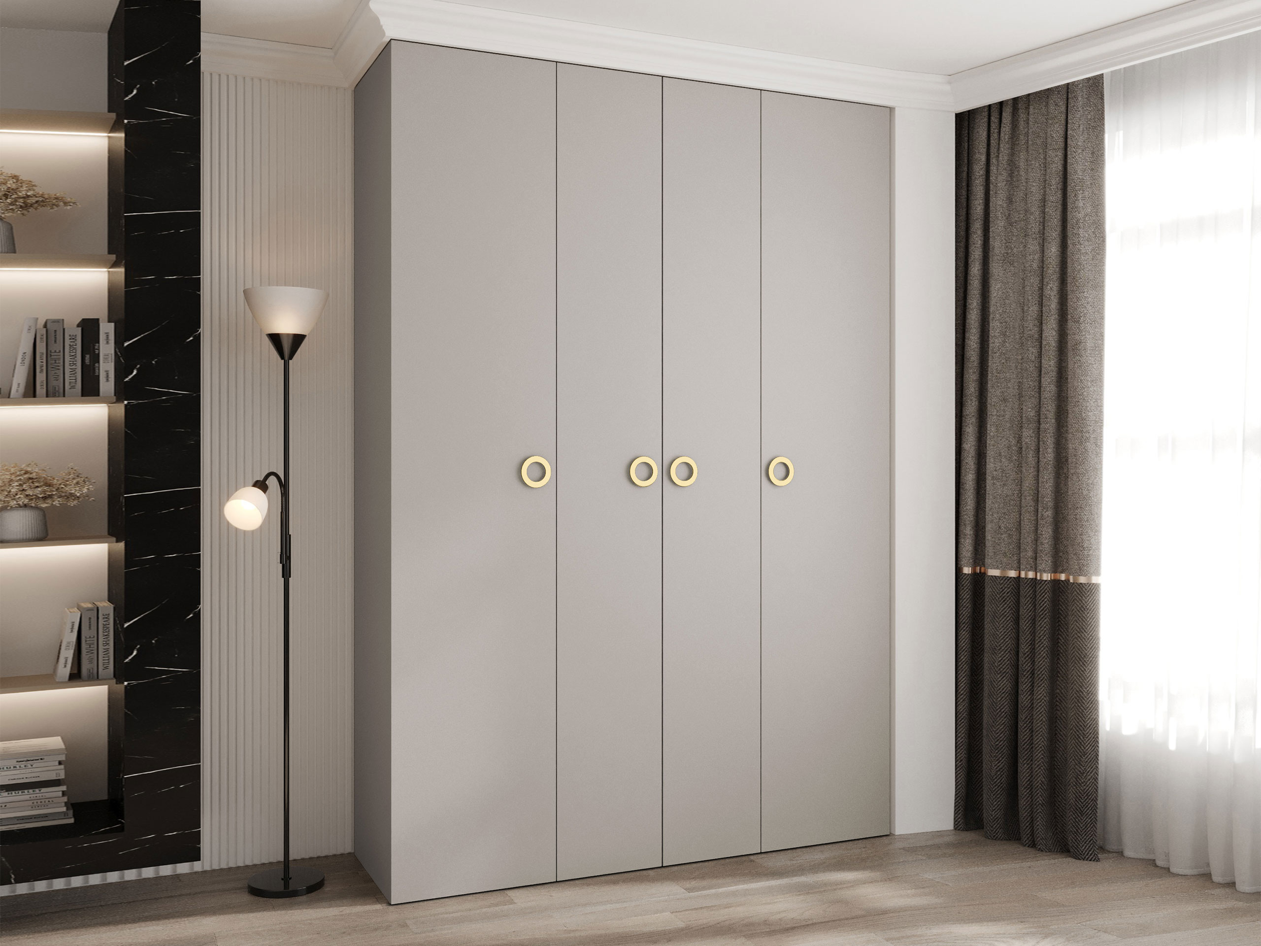 Gardróbszekrény Hartford 554 (Kasmír)