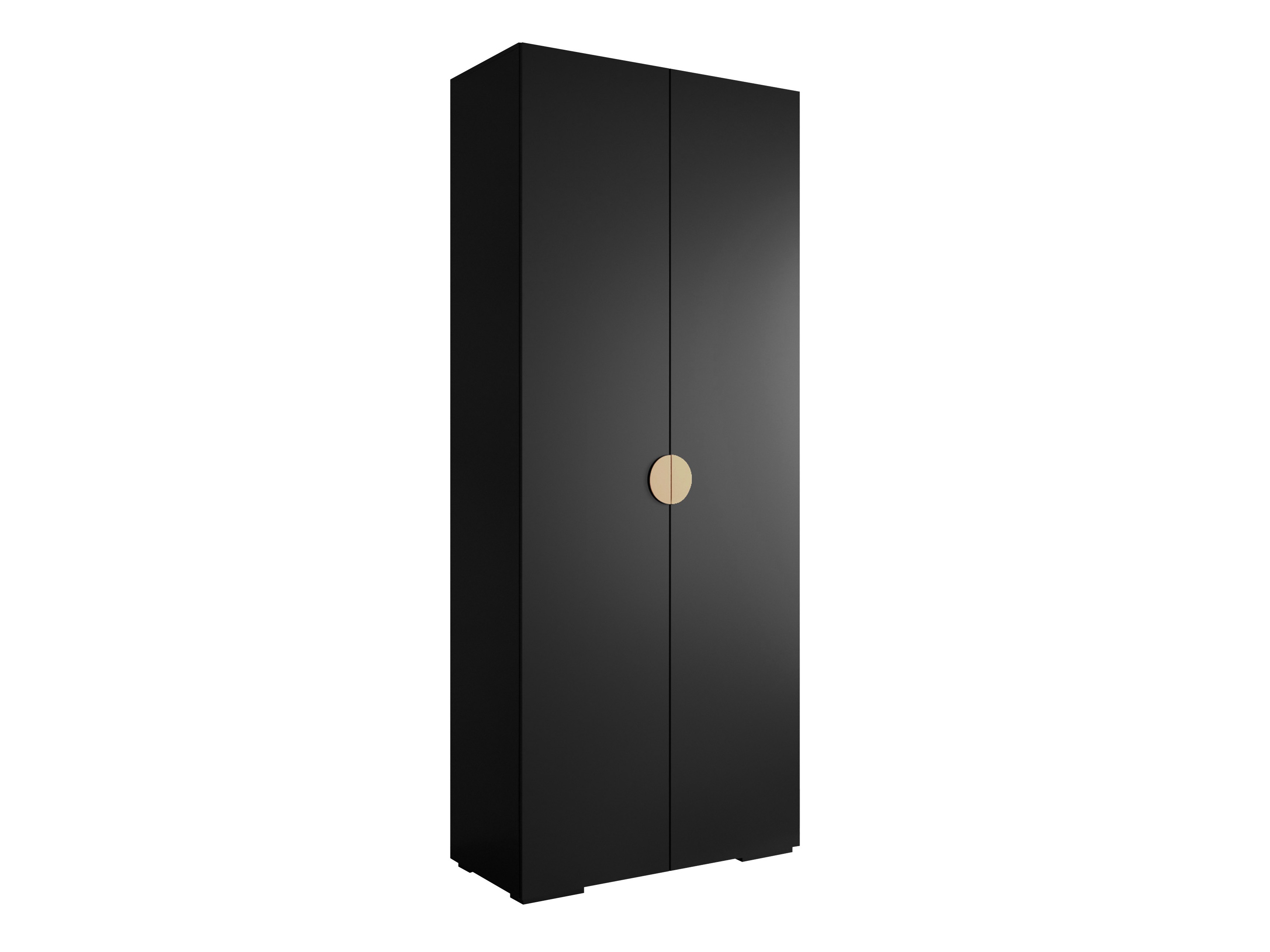 Gardróbszekrény Hartford 566 (Fekete)