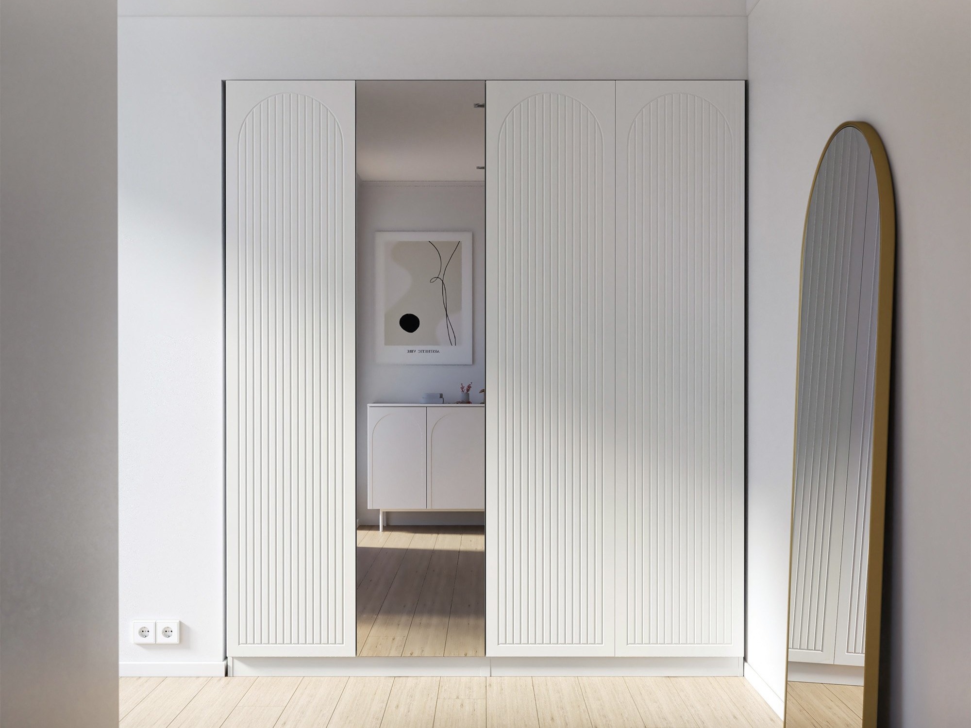 Gardróbszekrény Burleson 418