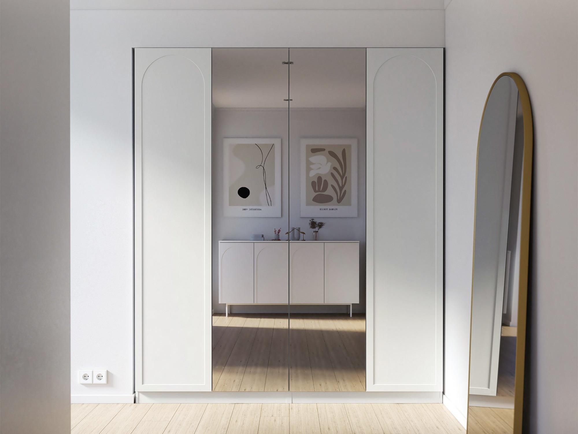 Gardróbszekrény Burleson 421