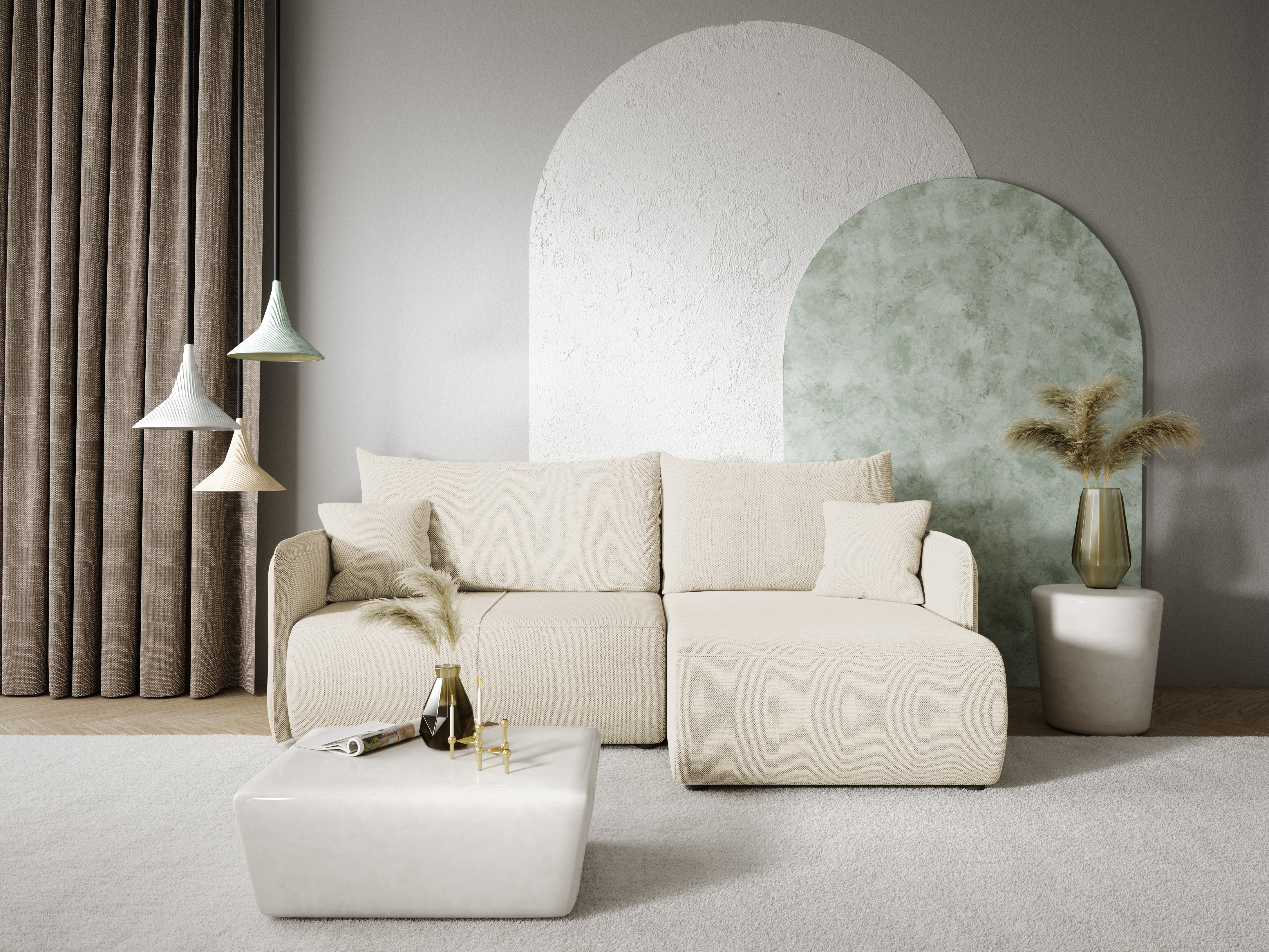 Sarokkanapé Franklin 133 (Curio 09)