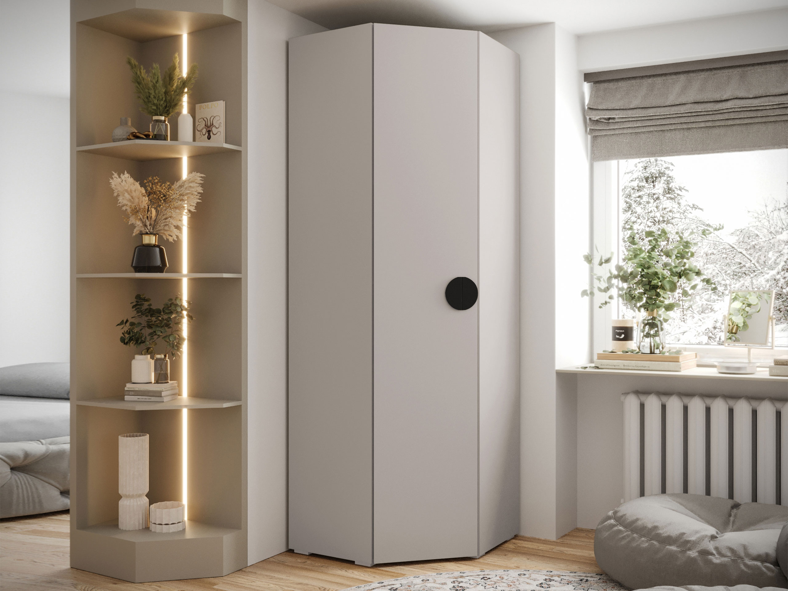 Sarokszekrény Hartford 568 (Kasmír)