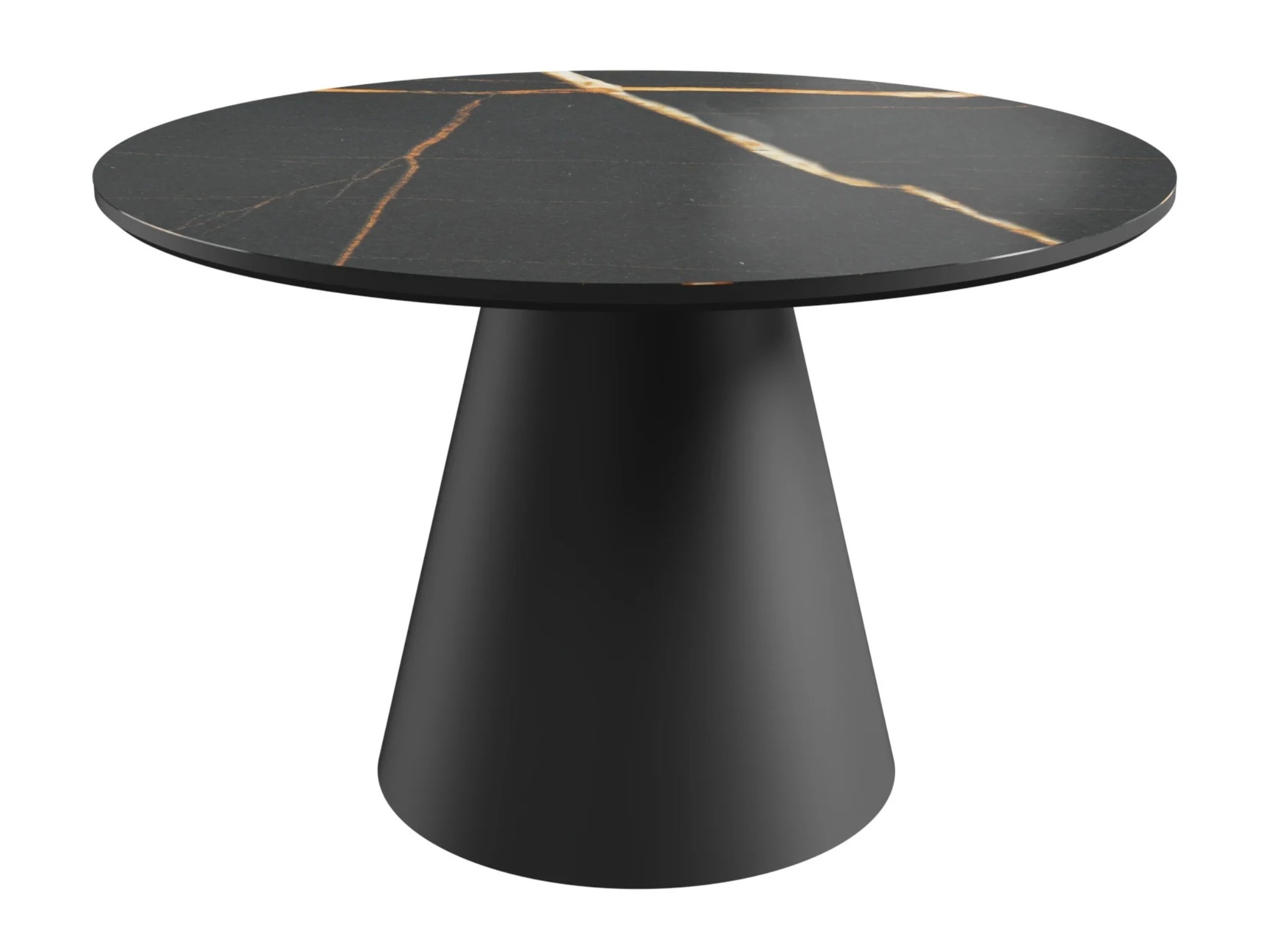 Dohányzóasztal Burleson 439 (Fekete márvány)