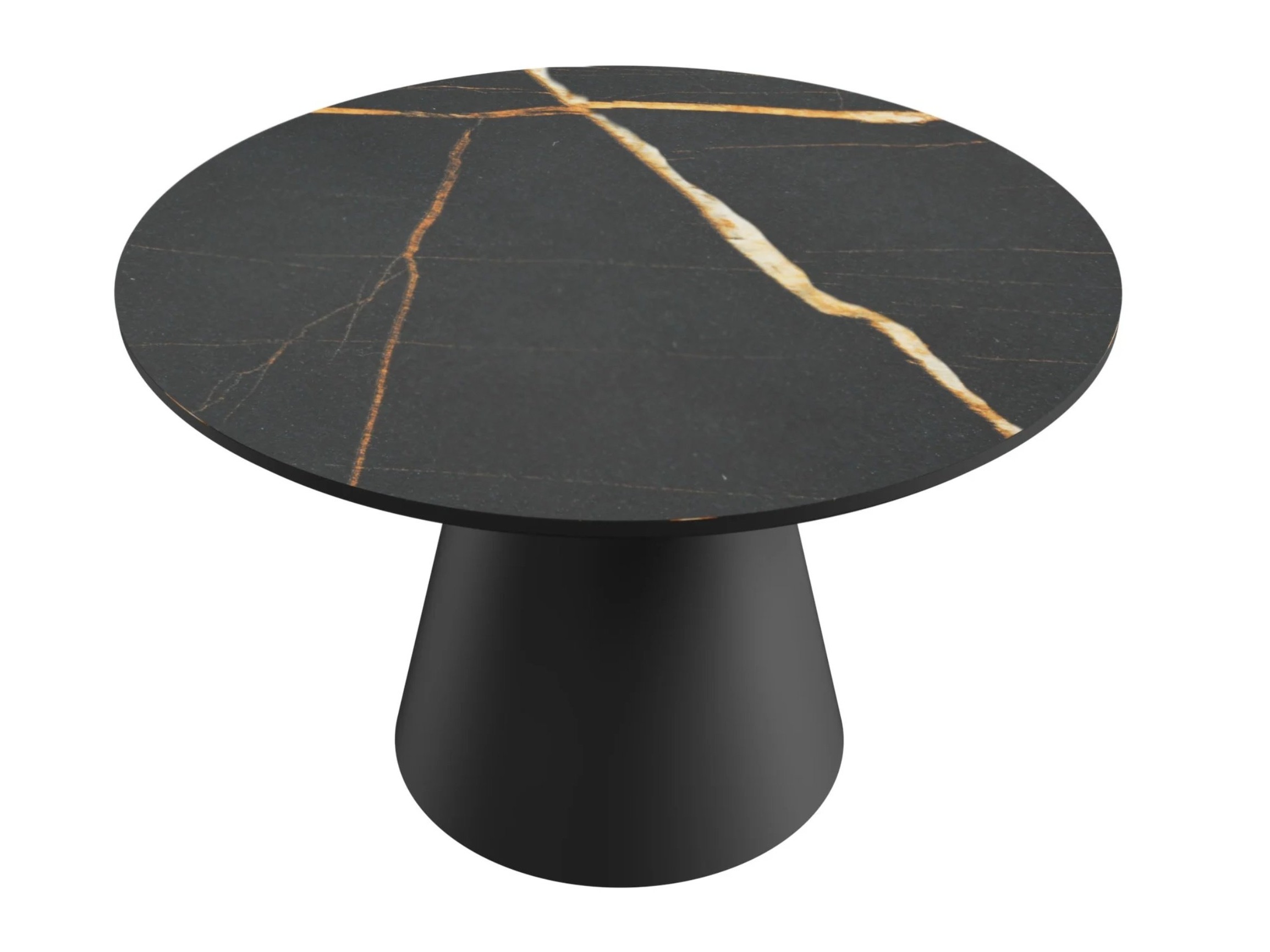 Dohányzóasztal Burleson 439 (Fekete márvány)