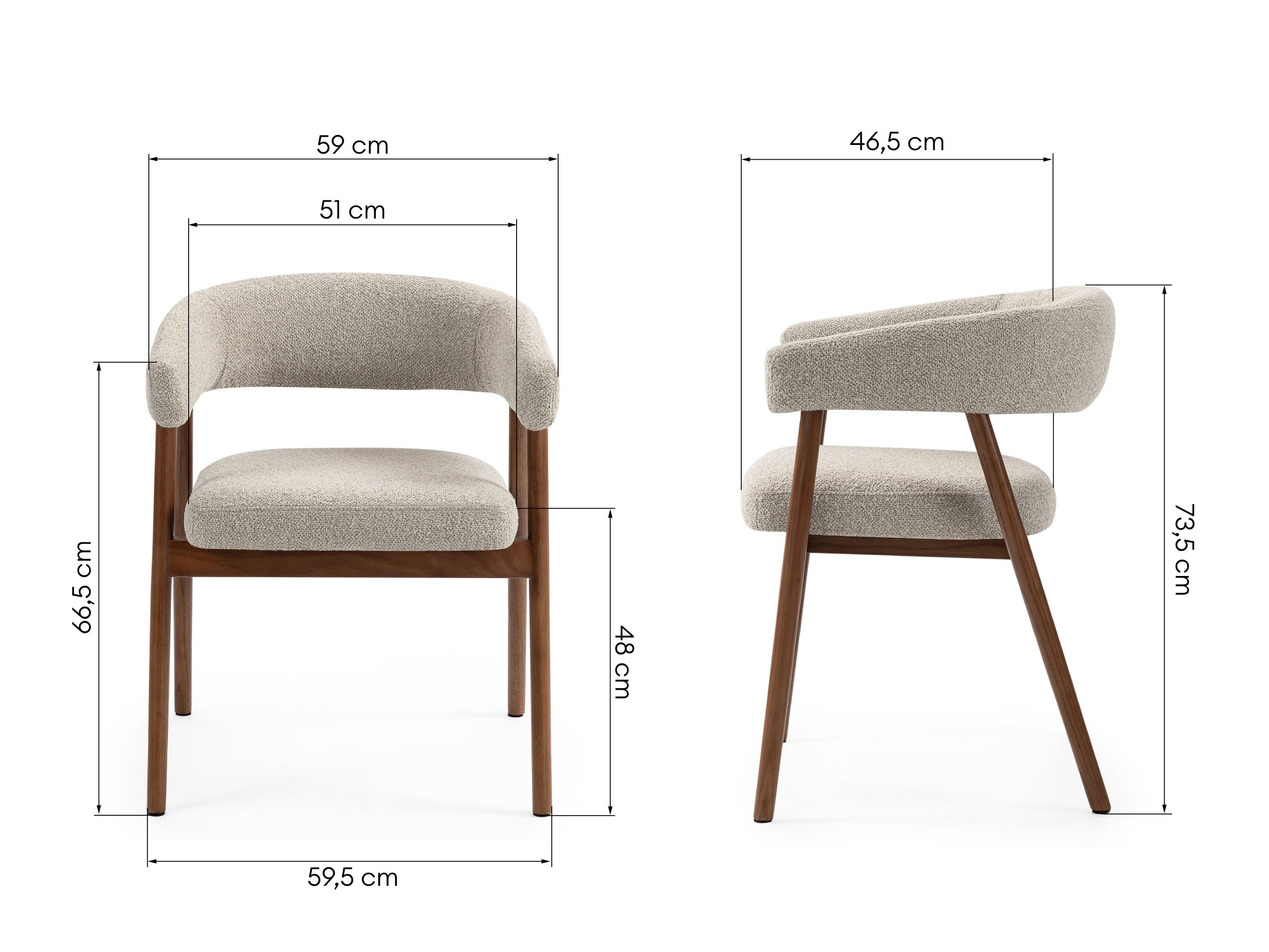 Szék Burleson 431 (Világosbarna)