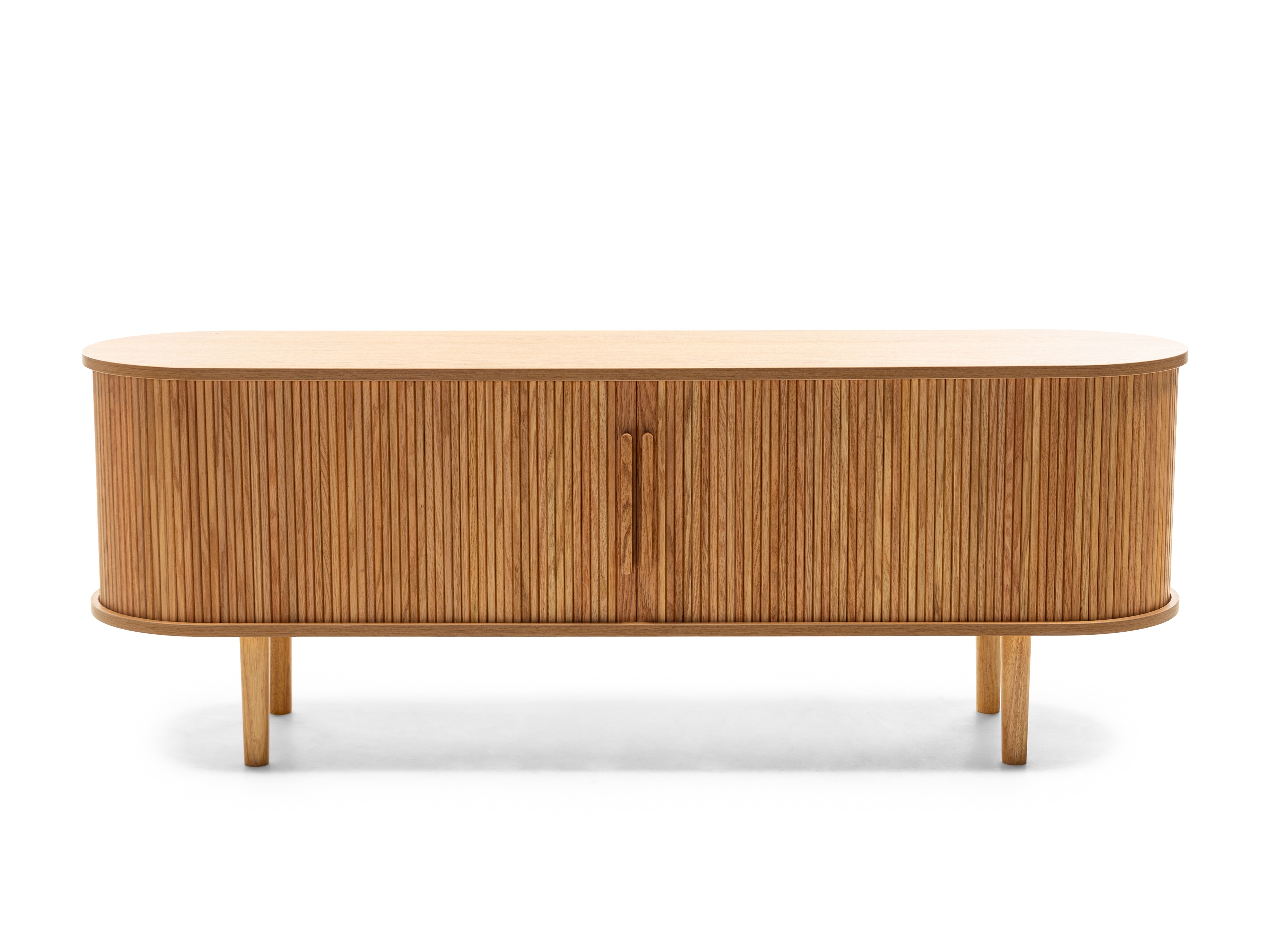 TV-állvány Burleson 434 (Tölgy)