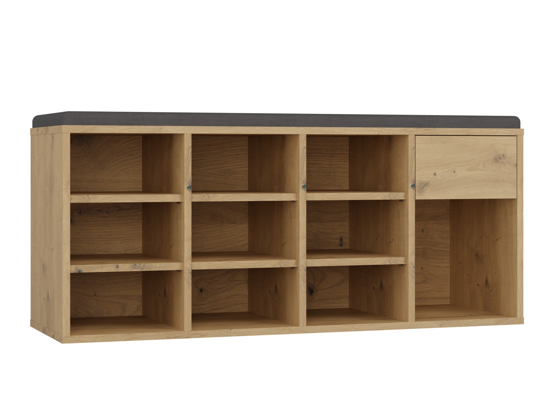 Cipőtároló Mandeville 322 (Artisan tölgy)