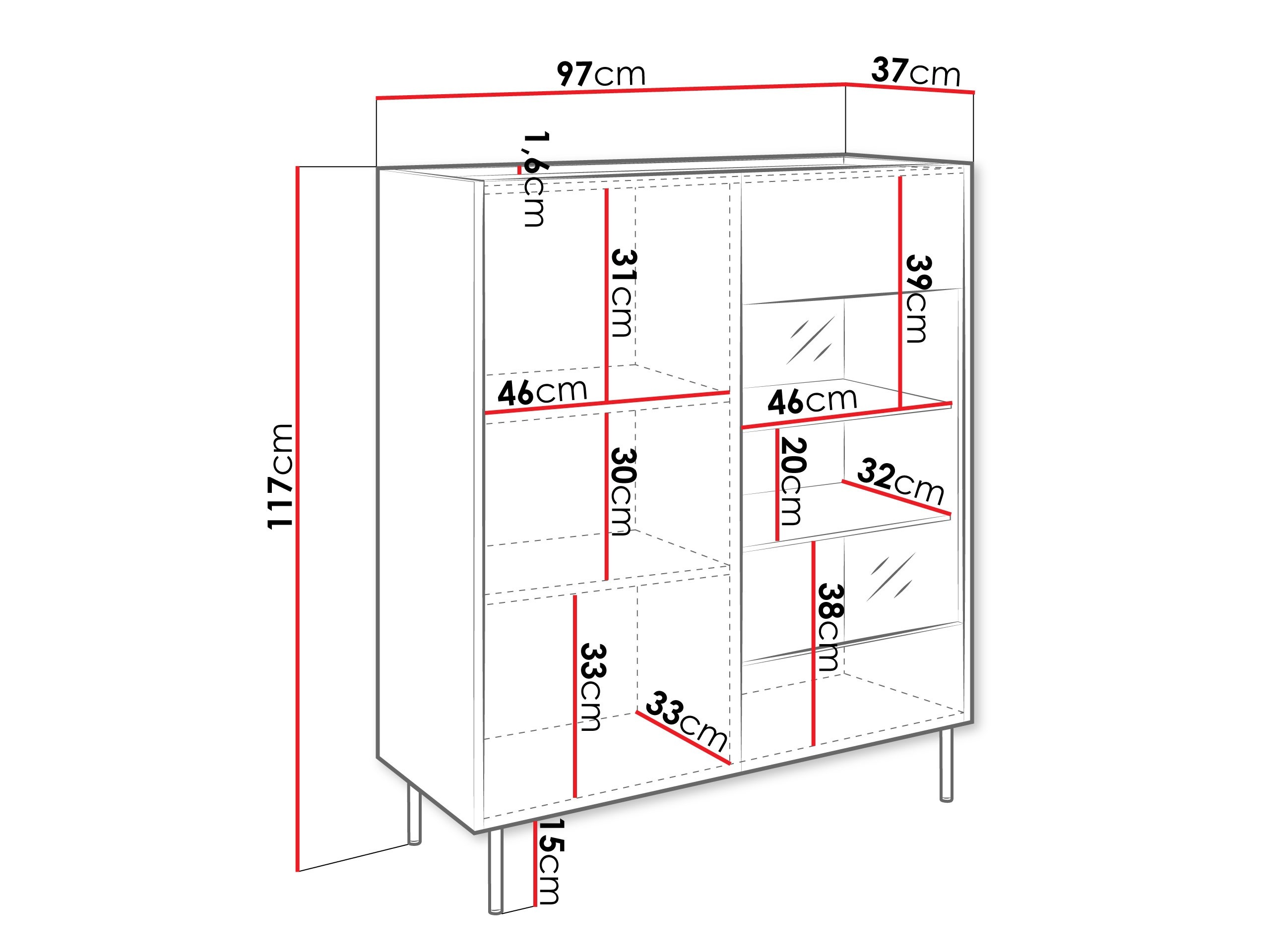 Szekrény Comfivo Belviro I