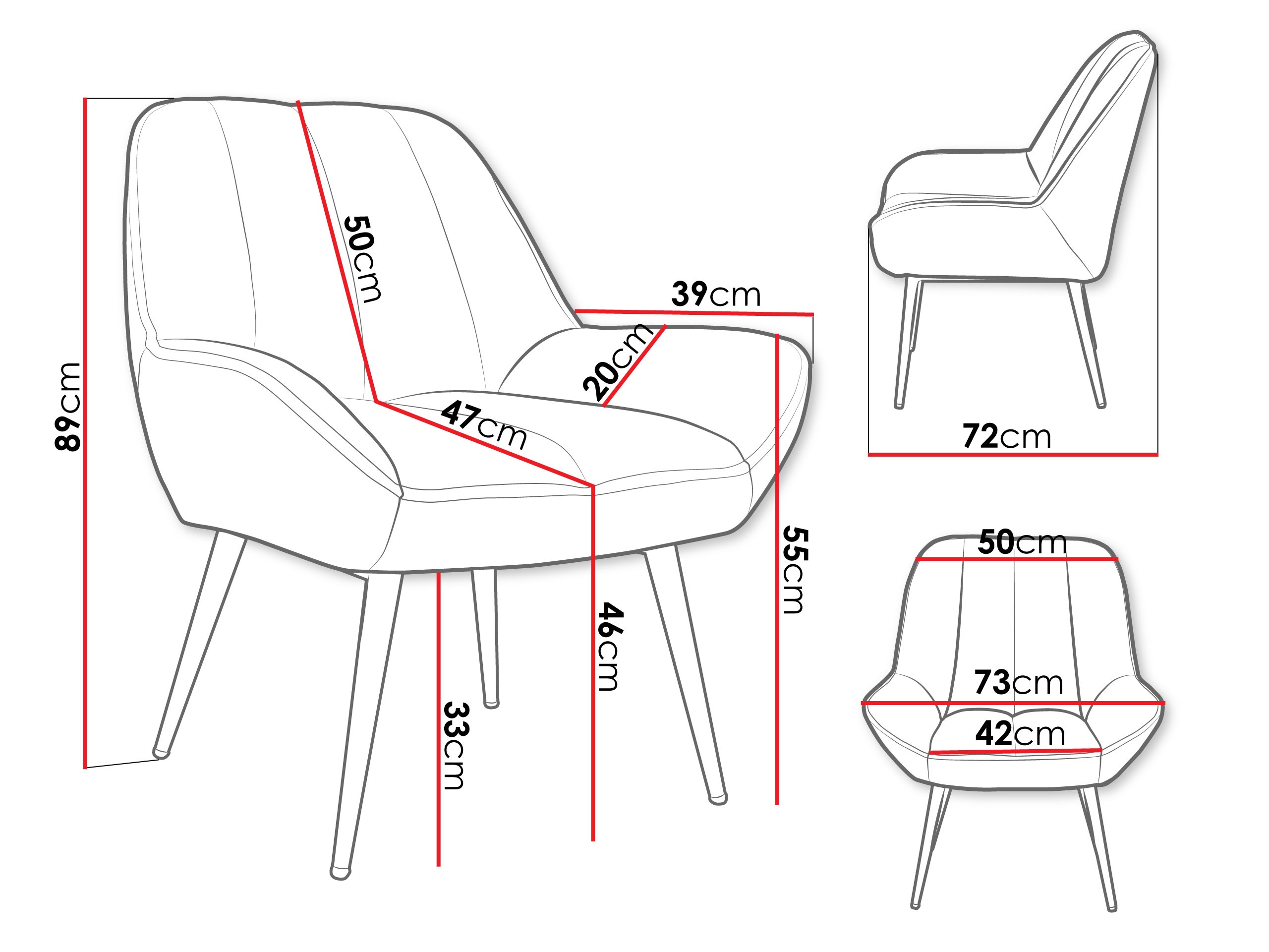 Fotel Comfivo Origo (Aragon 03)