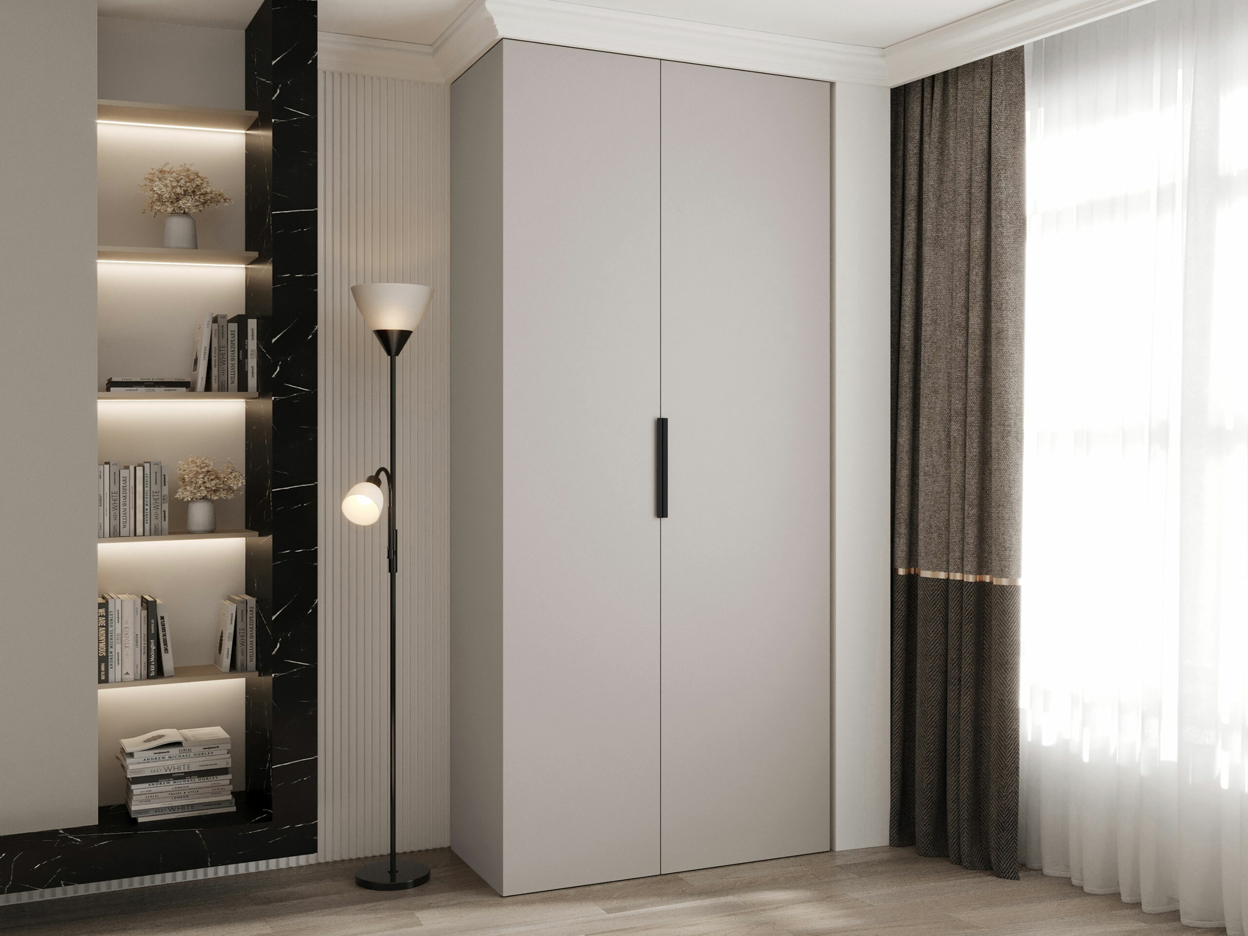 Gardróbszekrény Hartford 572 (Kasmír)