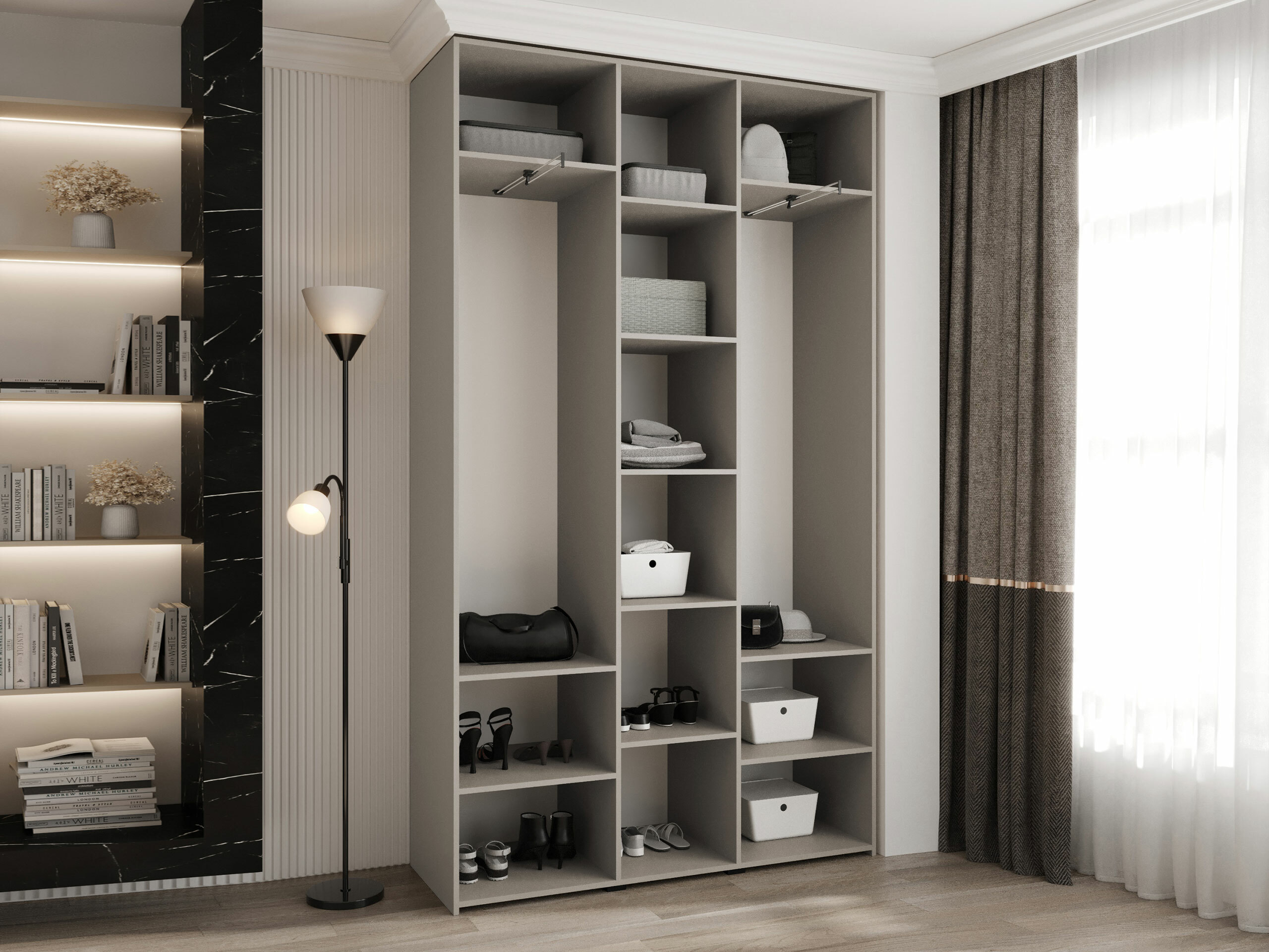 Gardróbszekrény Hartford 573 (Kasmír)