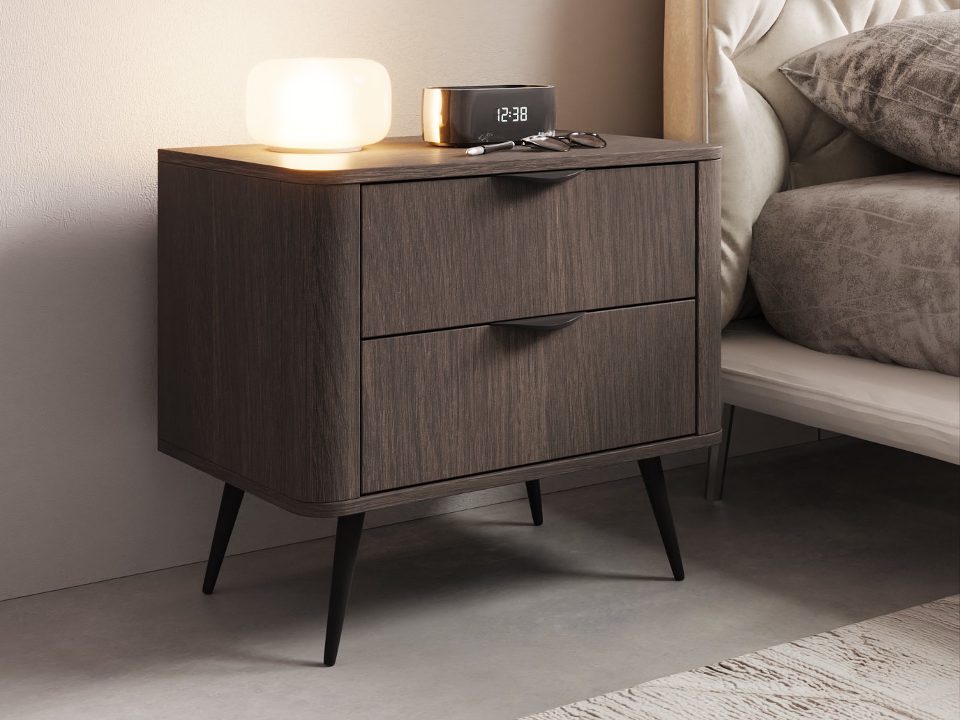 Éjjeliszekrény Nufena 104