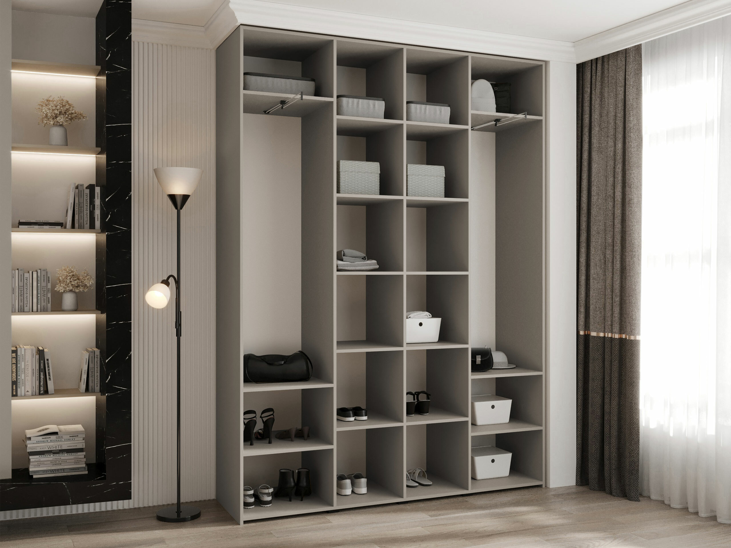 Gardróbszekrény Hartford 574 (Kasmír)