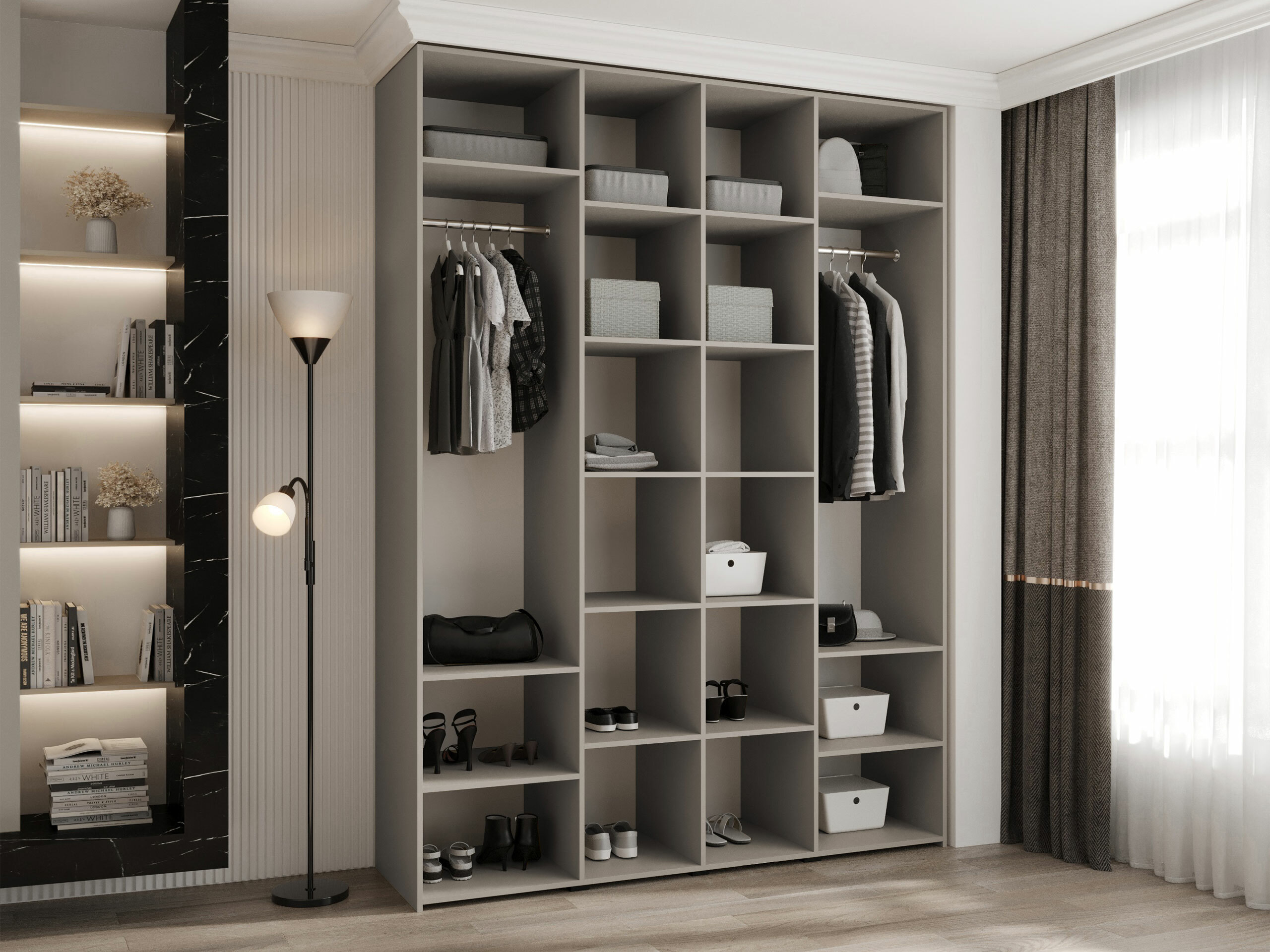 Gardróbszekrény Hartford 574 (Kasmír)