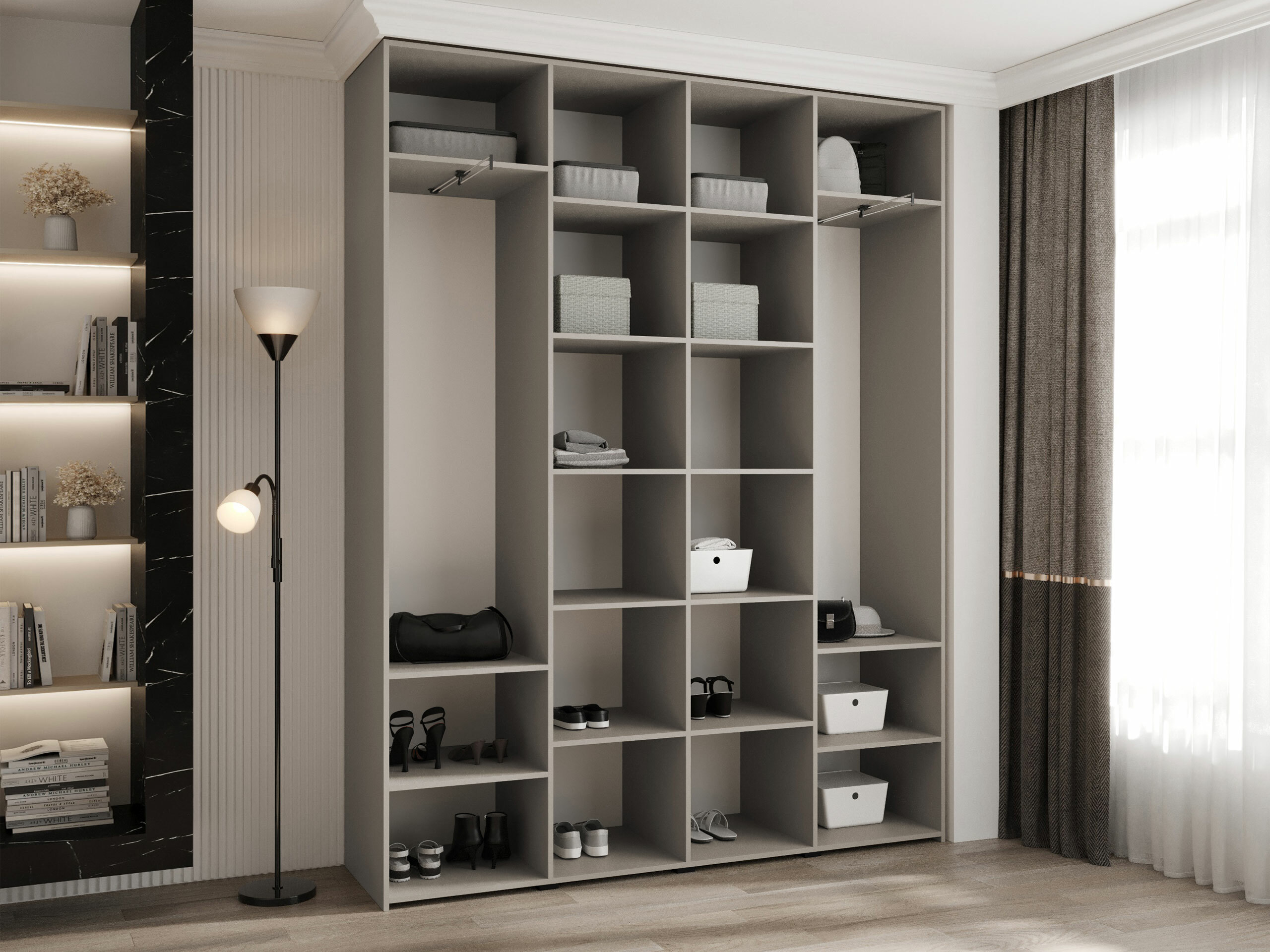 Gardróbszekrény Hartford 574 (Kasmír)