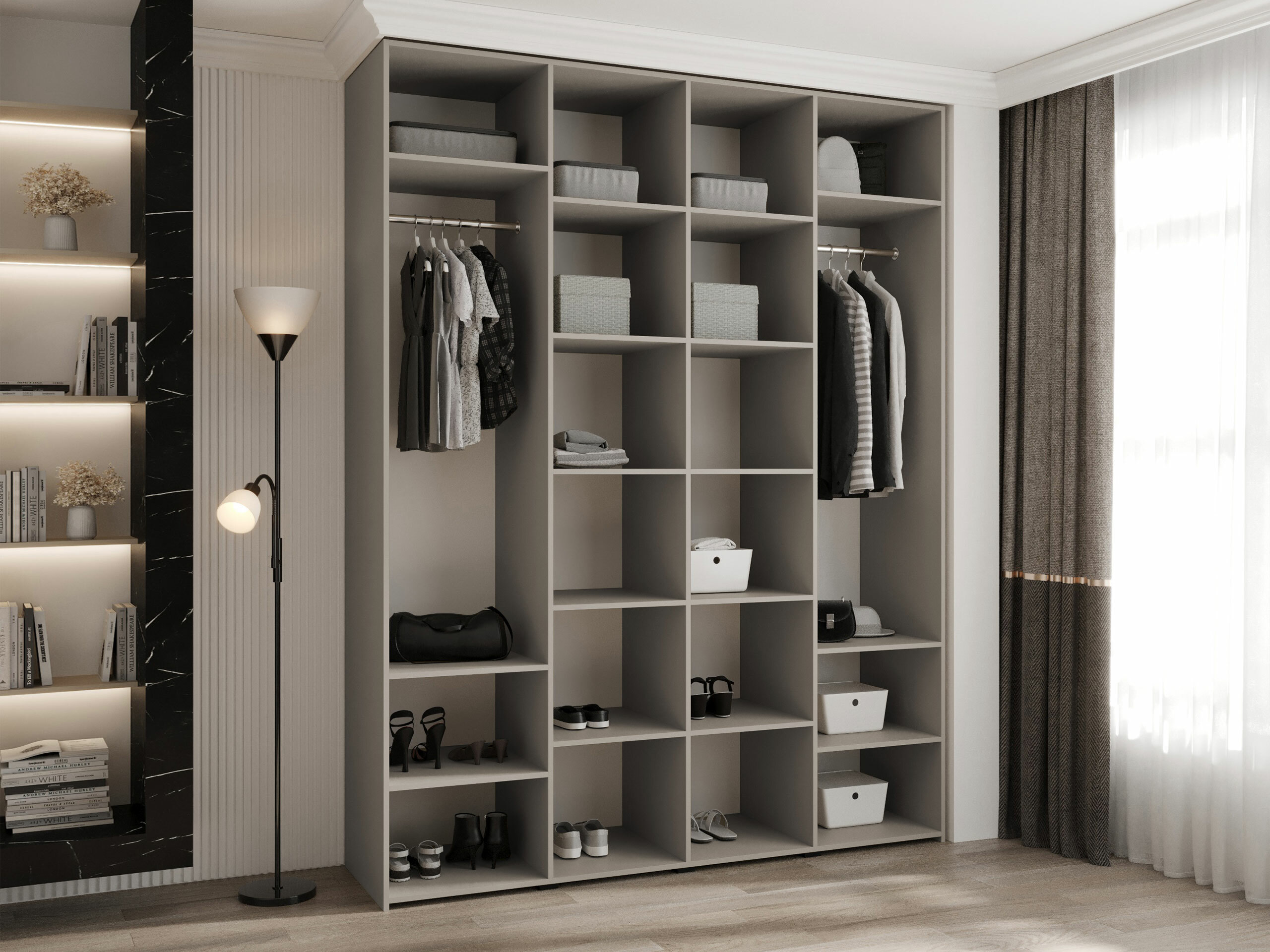 Gardróbszekrény Hartford 574 (Kasmír)