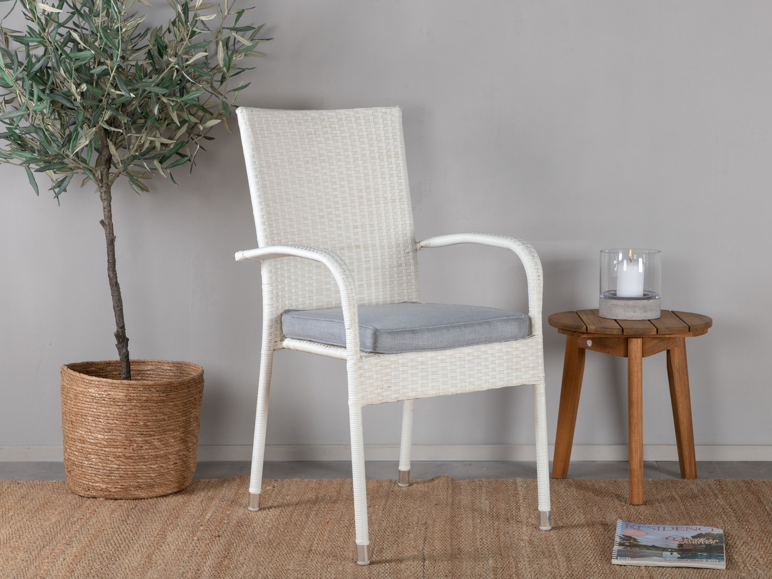 Kerti szék Dallas 736 (Fehér)