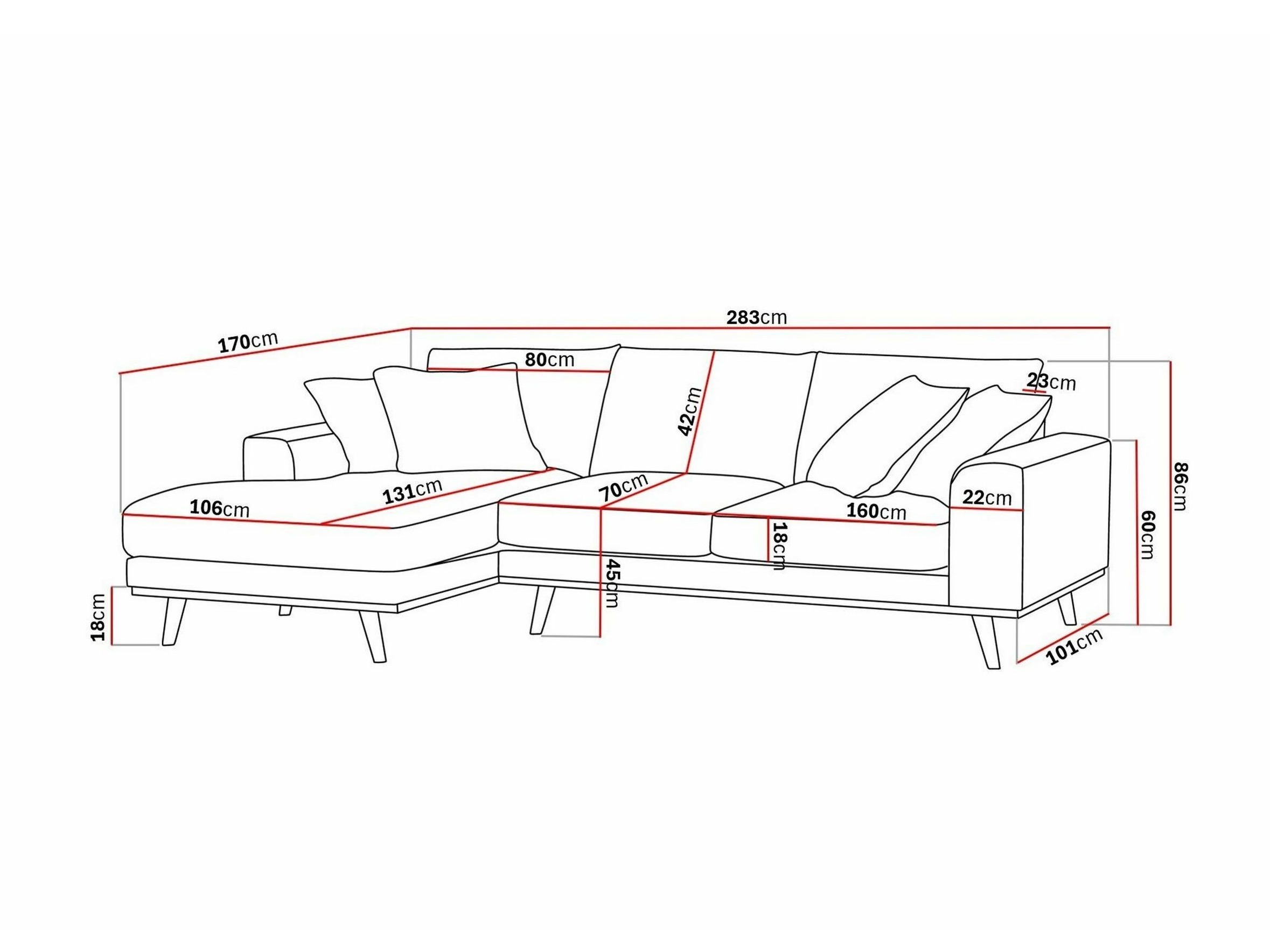 Sarokkanapé Seattle 216 (Silencio 06)