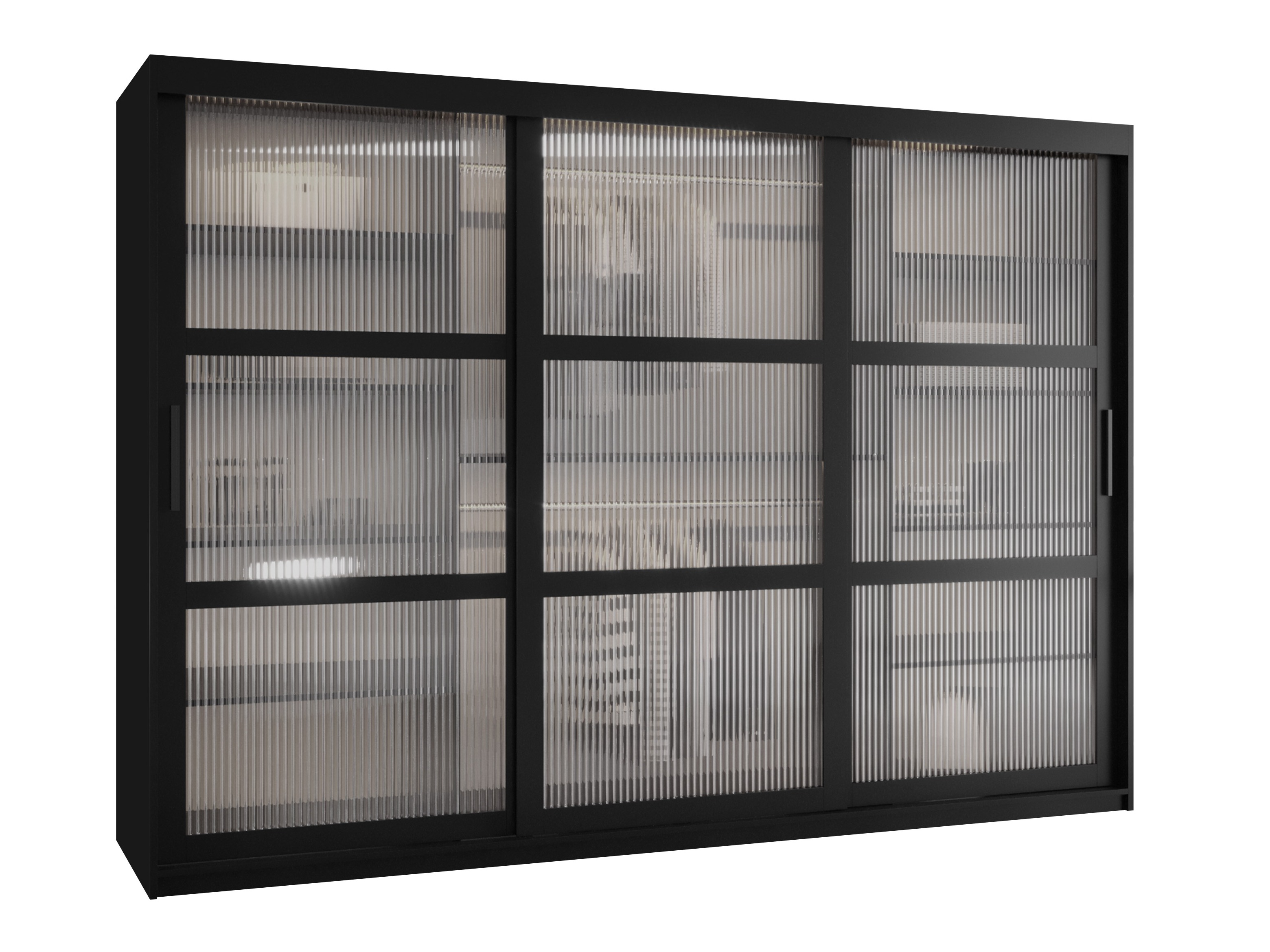 Gardróbszekrény Hartford 575 (Fekete)