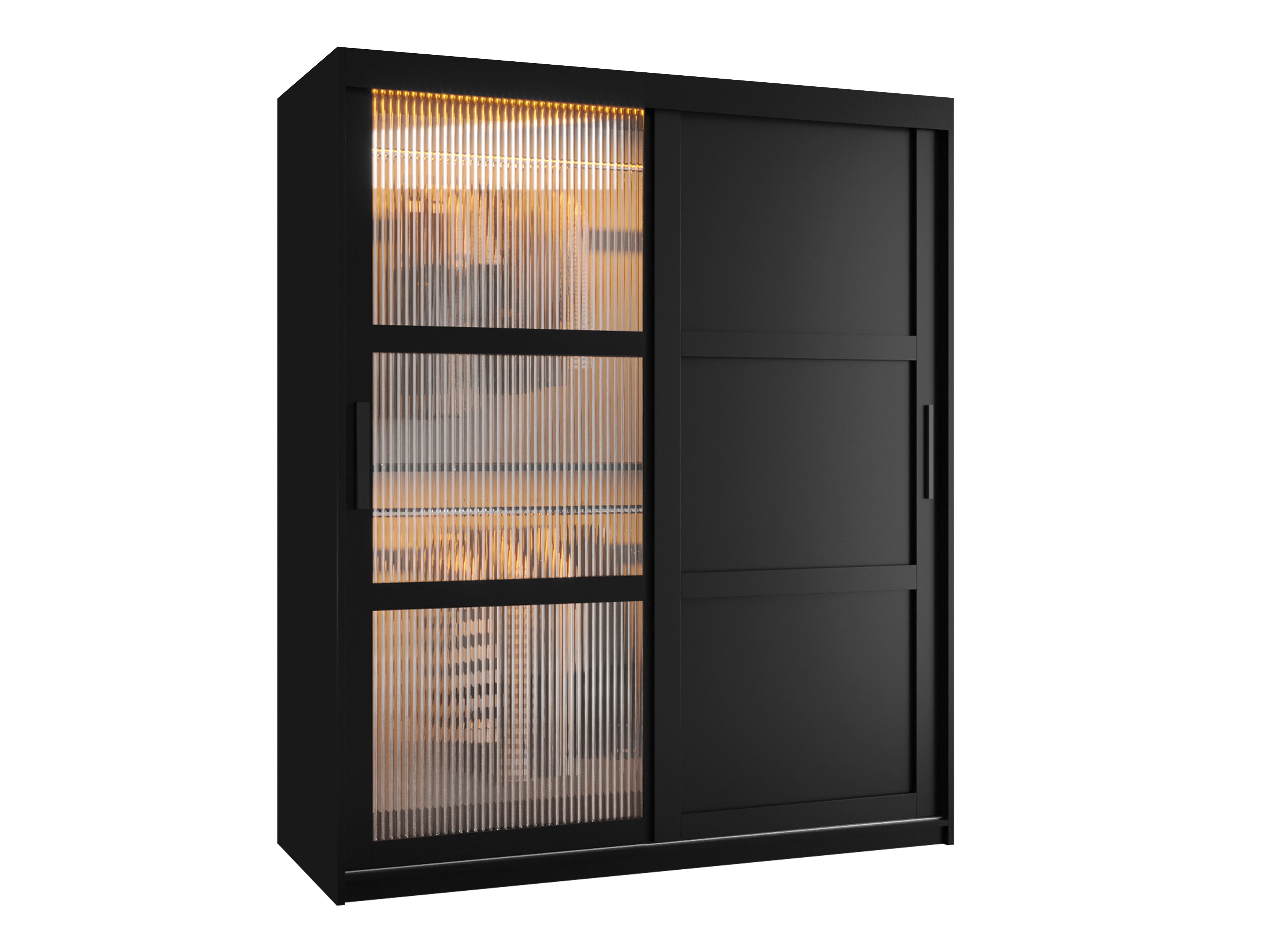 Gardróbszekrény Hartford 577 (Fekete)