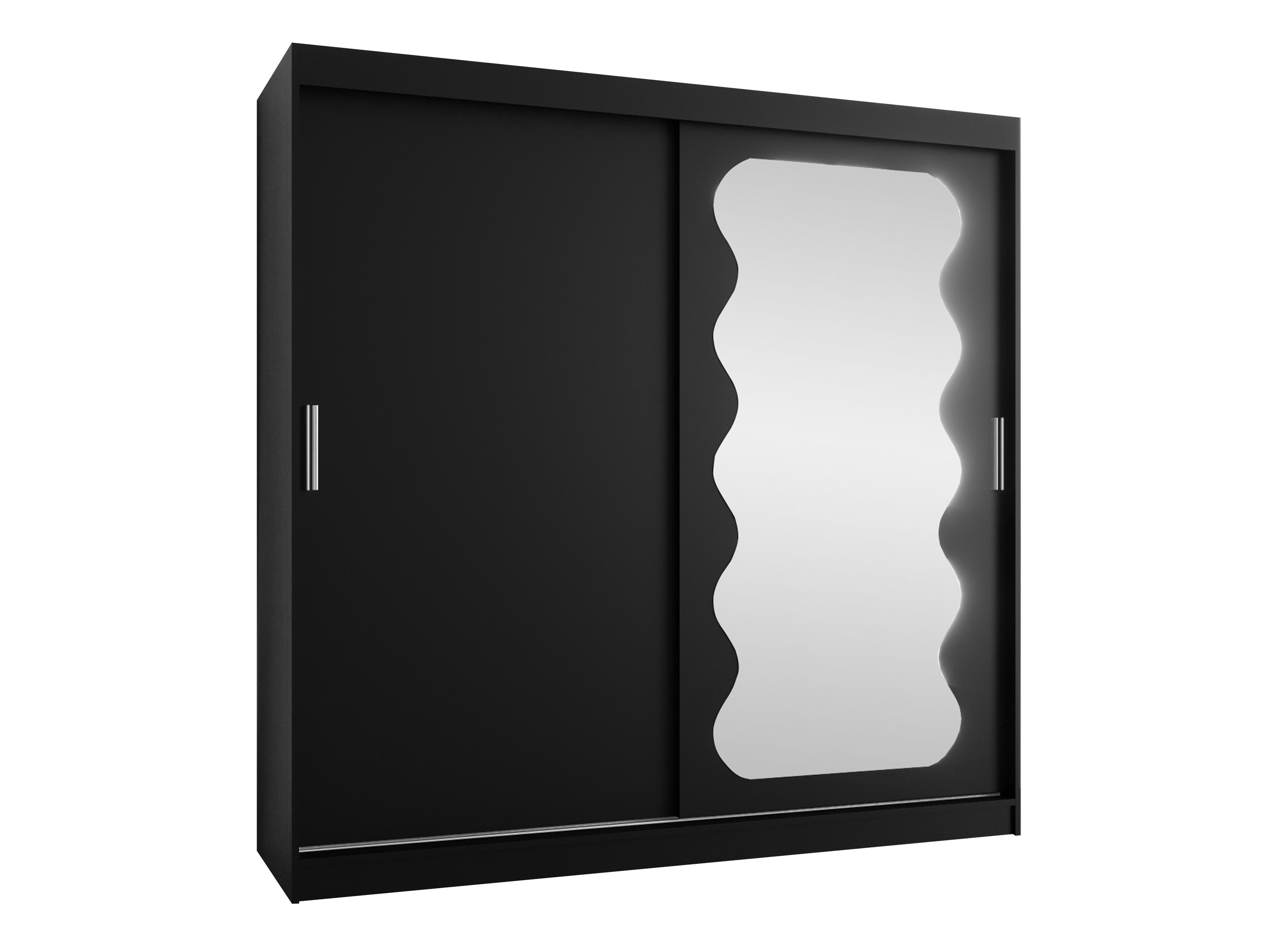 Gardróbszekrény Hartford 578 (Fekete)