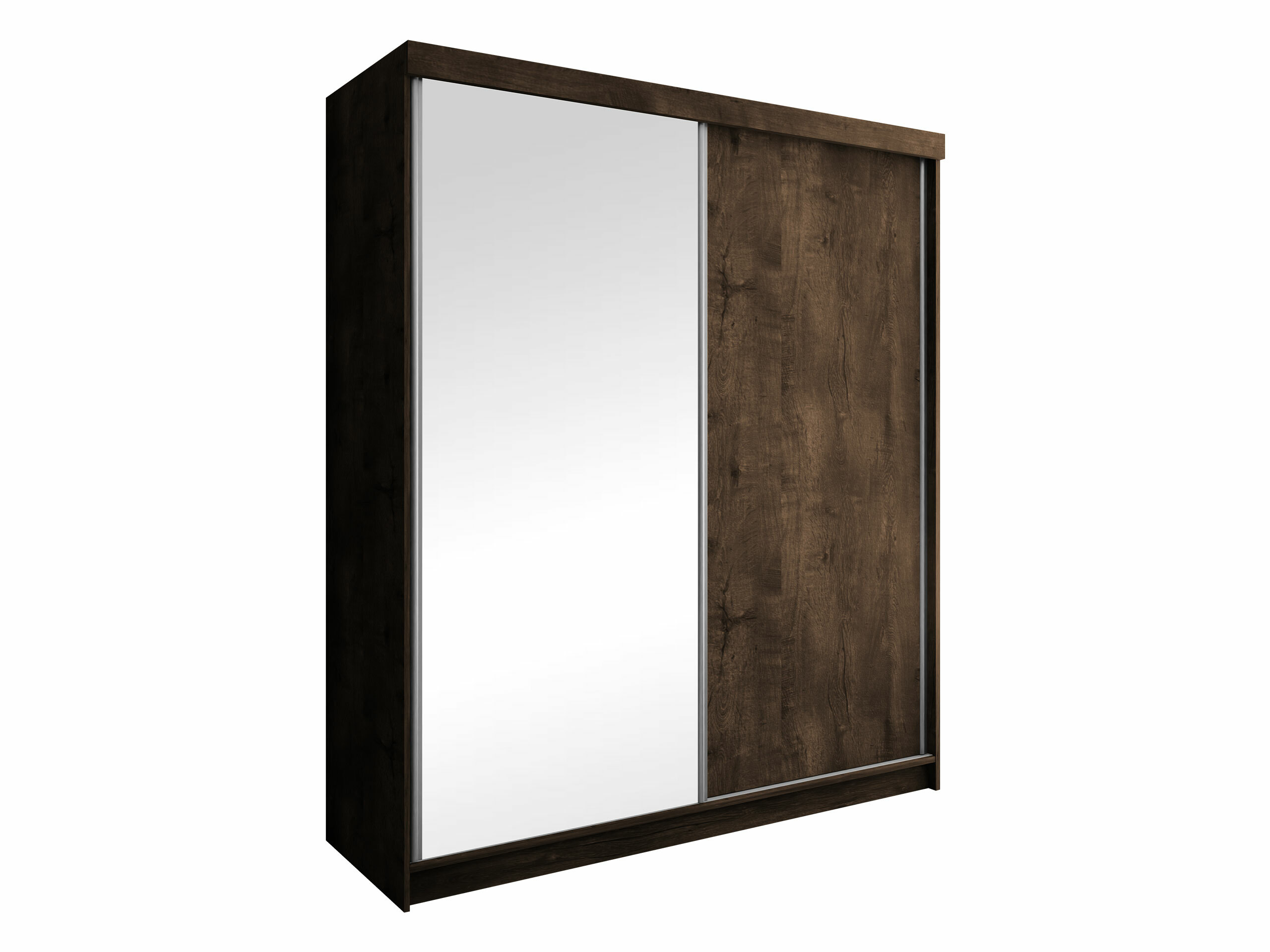 Gardróbszekrény Dover 107 (Sötét hamuszürke)