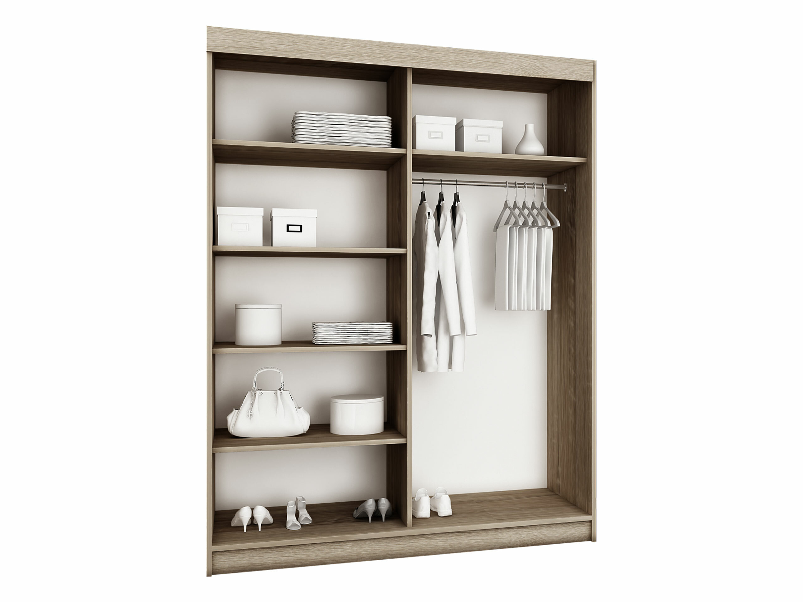 Gardróbszekrény Dover 110 (Sonoma tölgy)