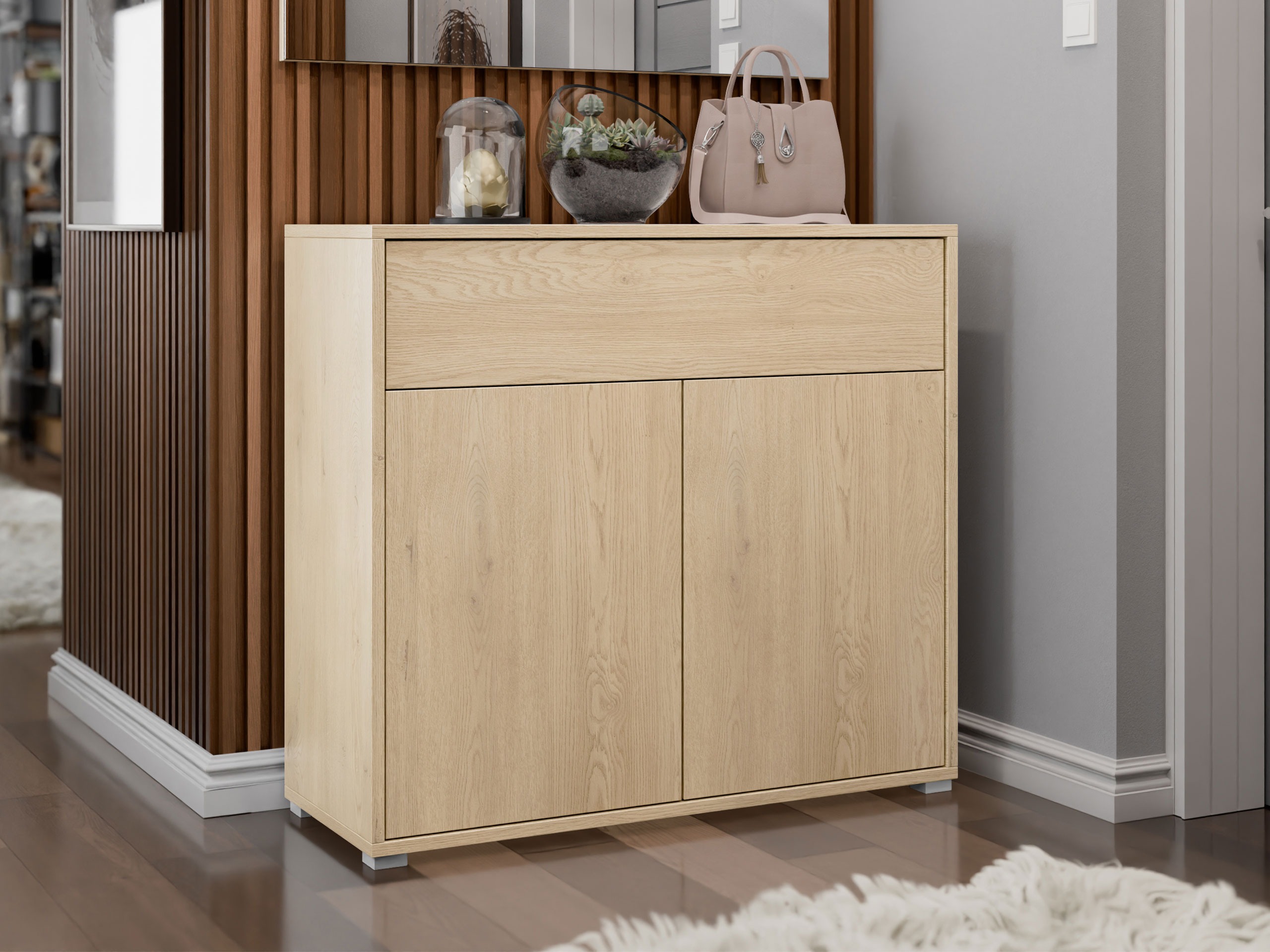 Komód Comfivo Fersoe 114 (Tölgy)