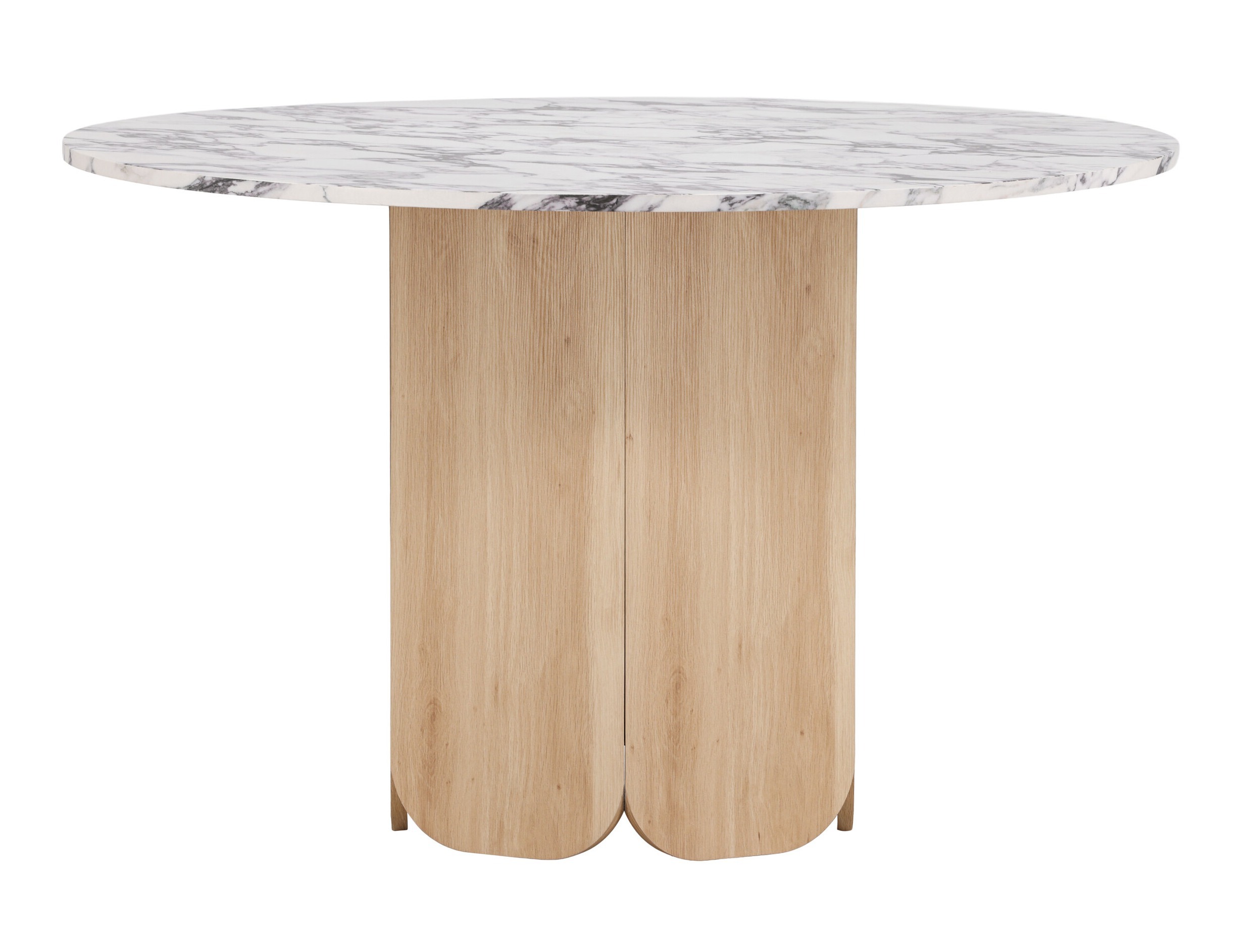 Asztal Dallas 4894 (Szürke márvány + Világosbarna)