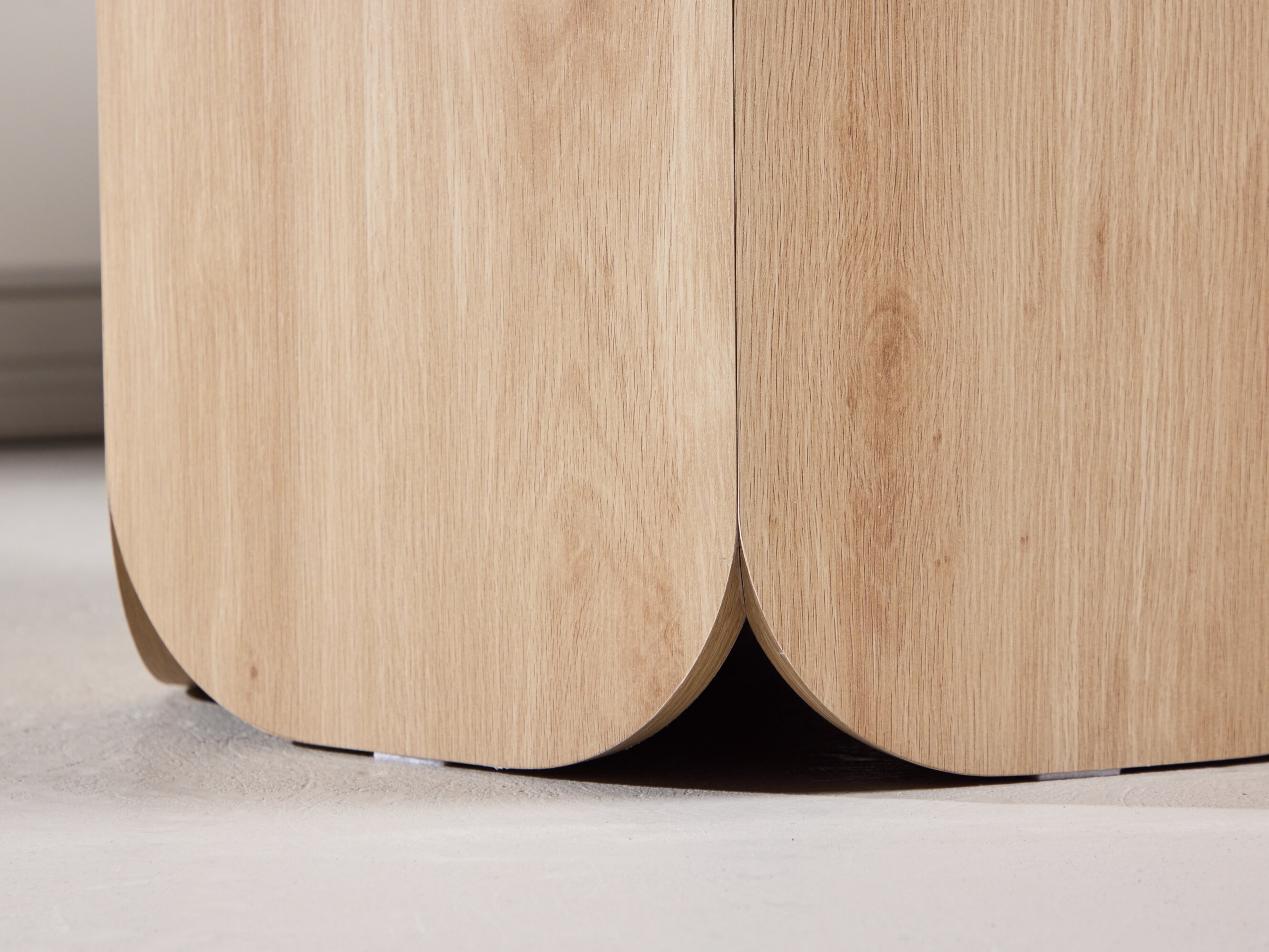 Asztal Dallas 4894 (Szürke márvány + Világosbarna)