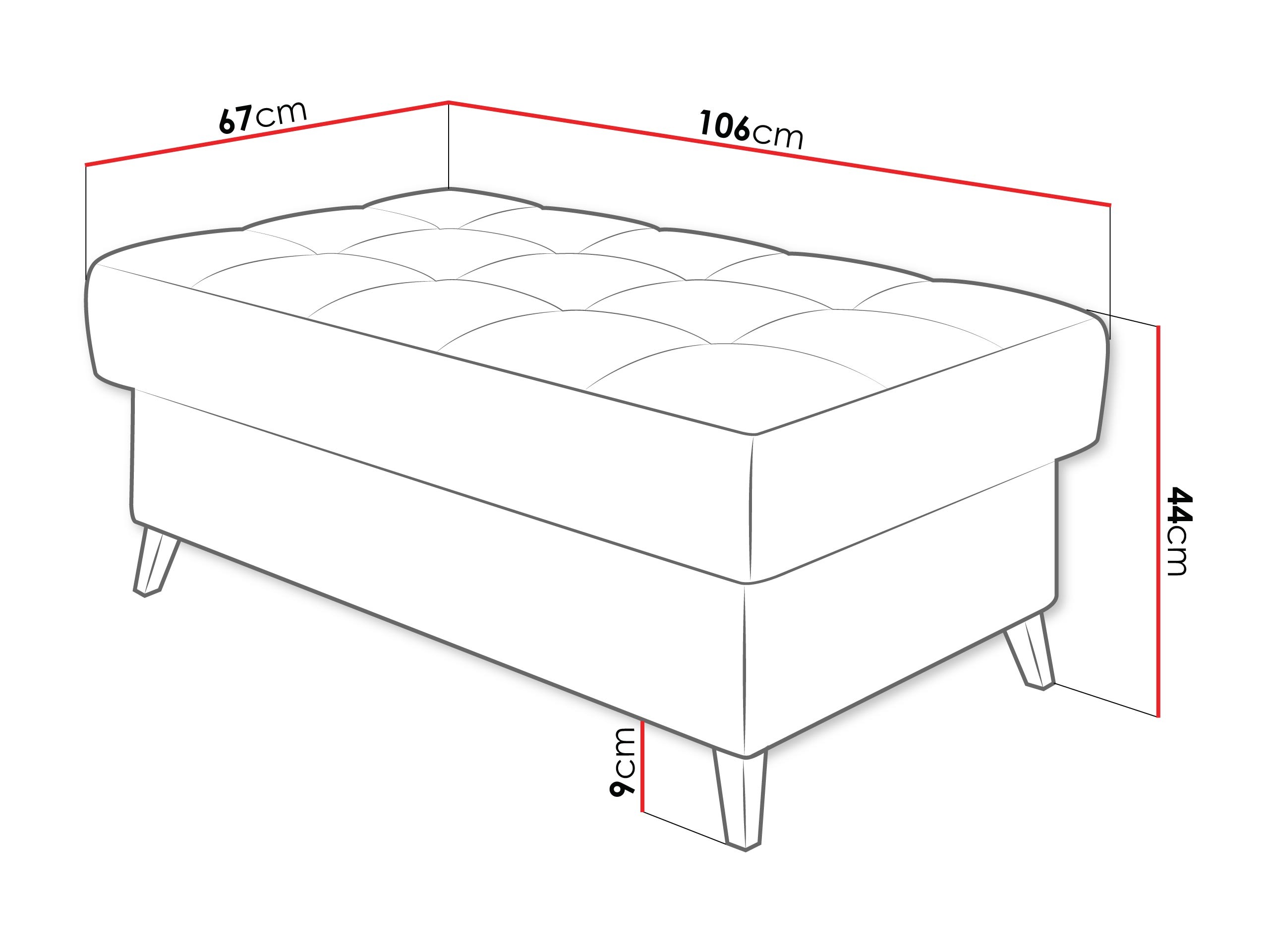 Kárpitozott pad Comfivo Agnus (Piano 26)