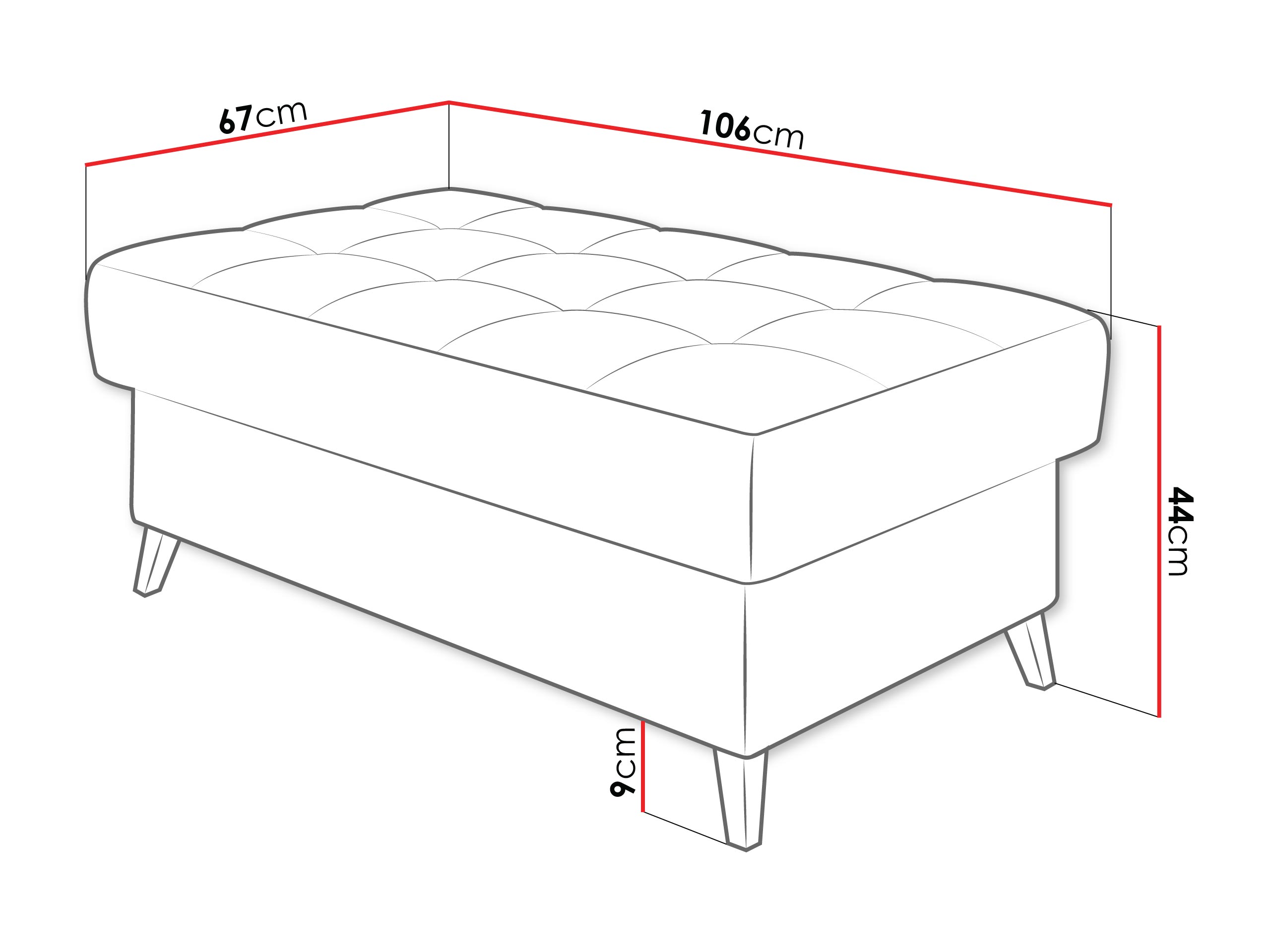 Kárpitozott pad Comfivo Agnus (Zoya 04)