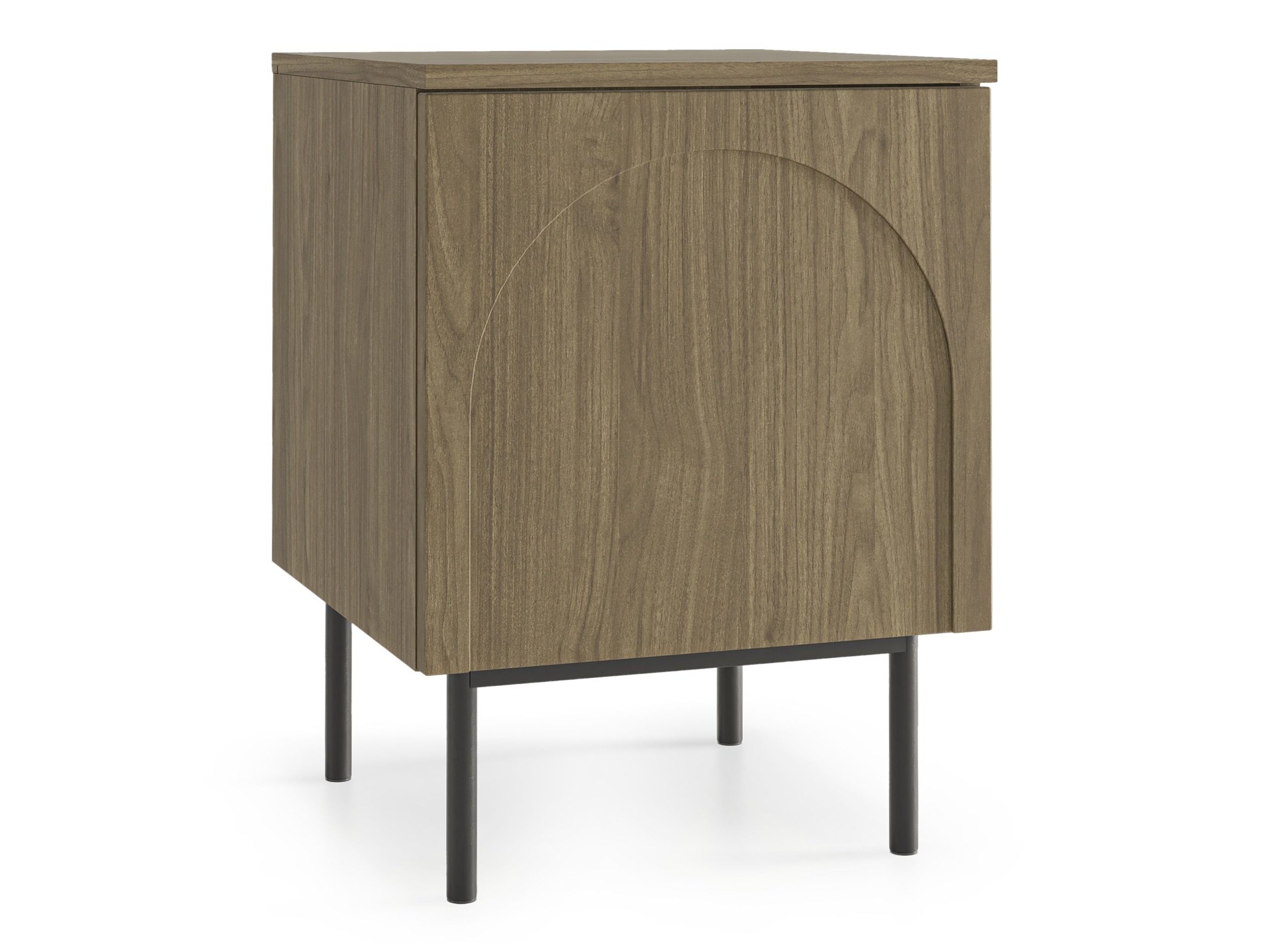 Éjjeliszekrény Burleson 109 (Dió)