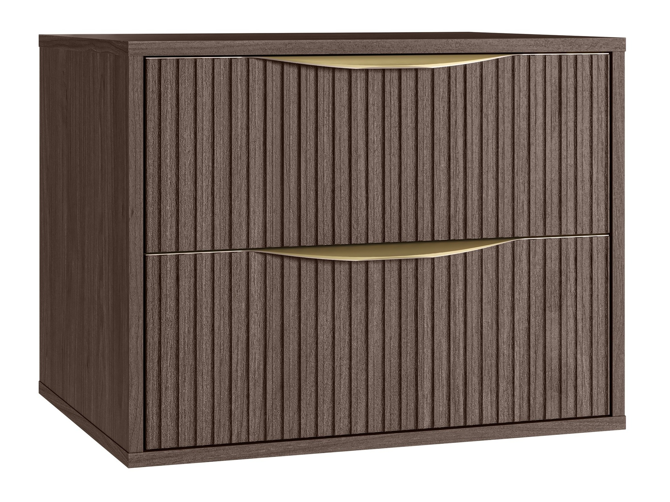 Fali szekrény mosdónak Burleson 162 (Dió)