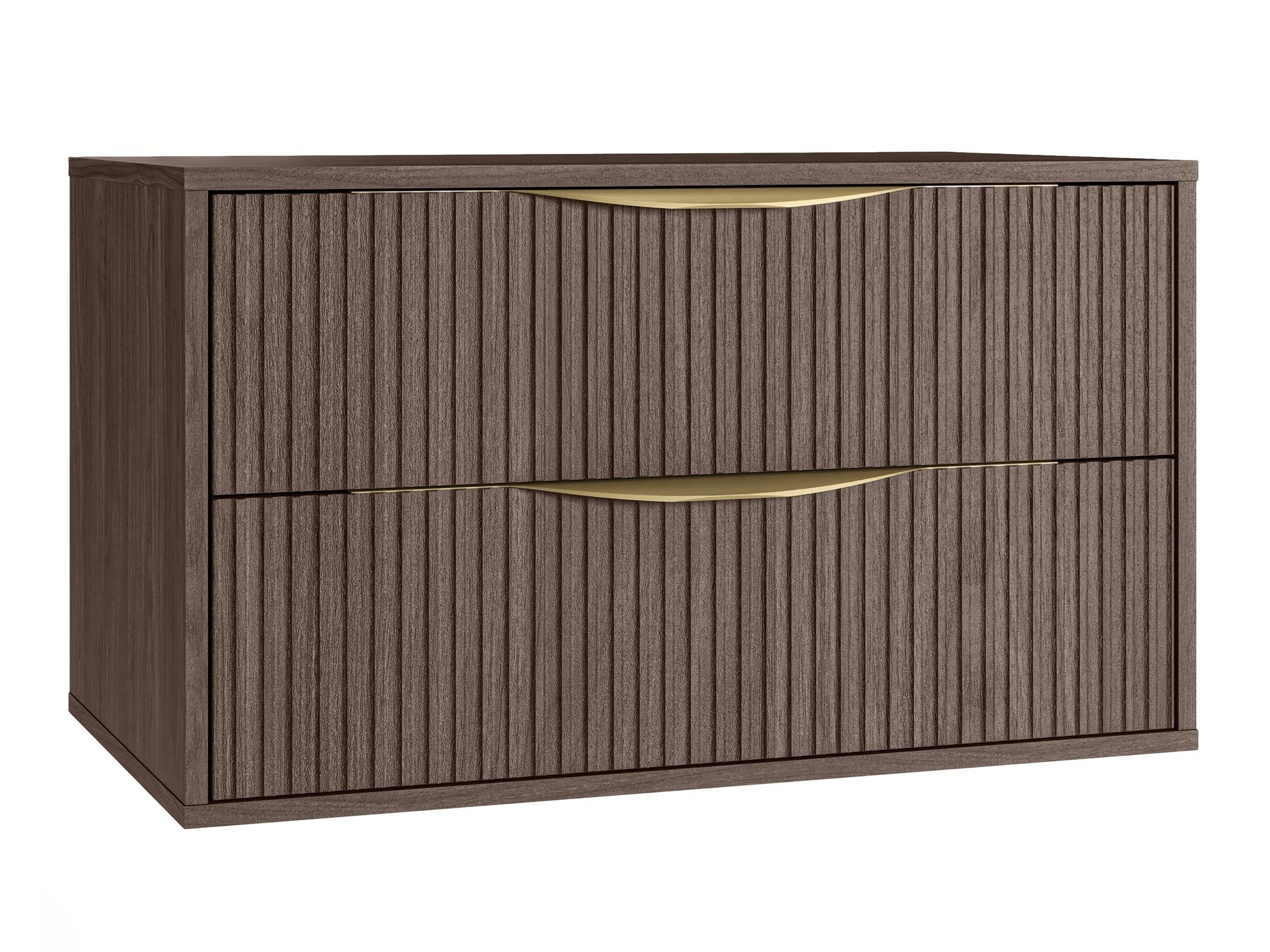 Fali szekrény mosdónak Burleson 163 (Dió)