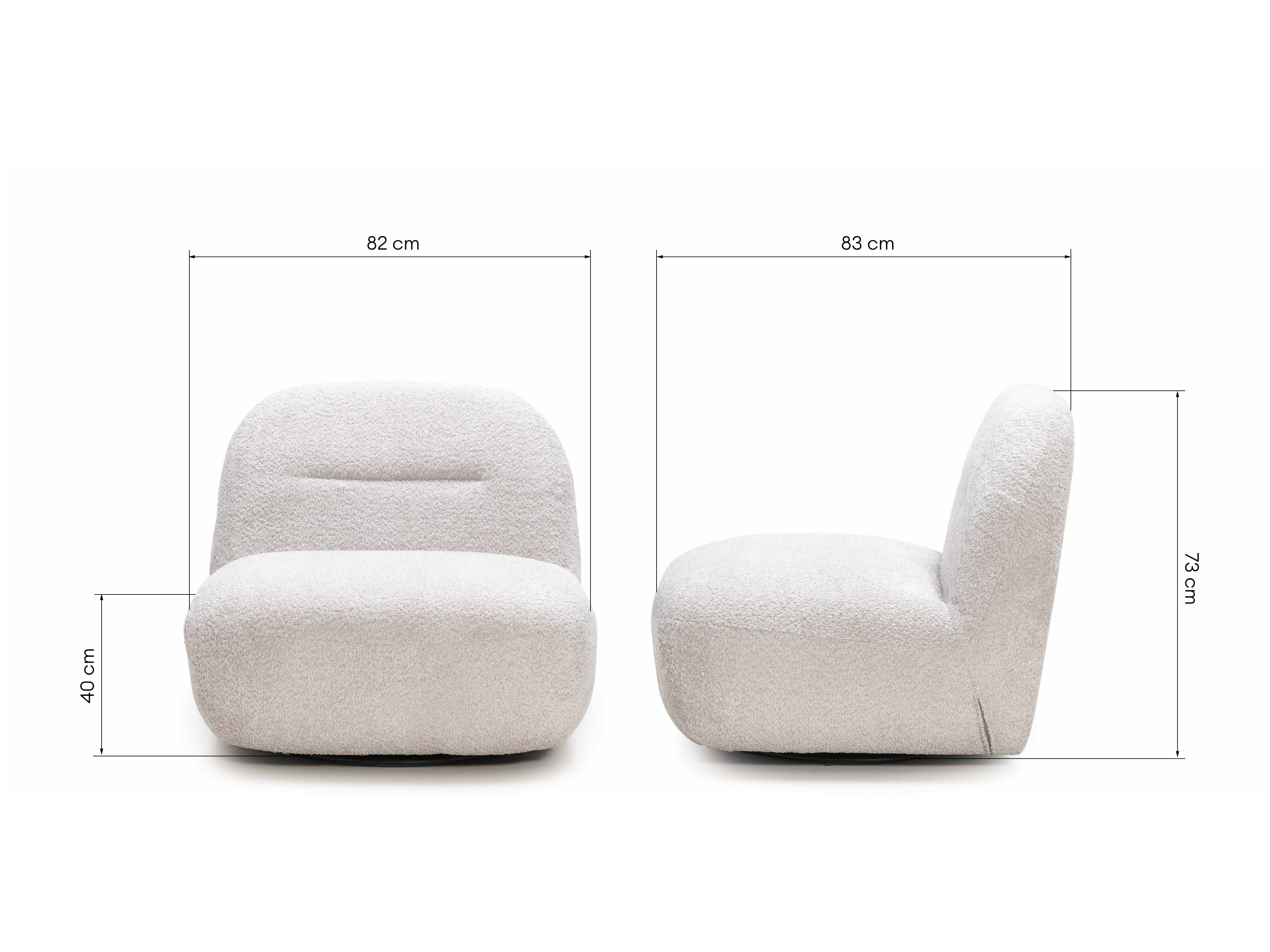 Fotel Burleson 444 (Krém)