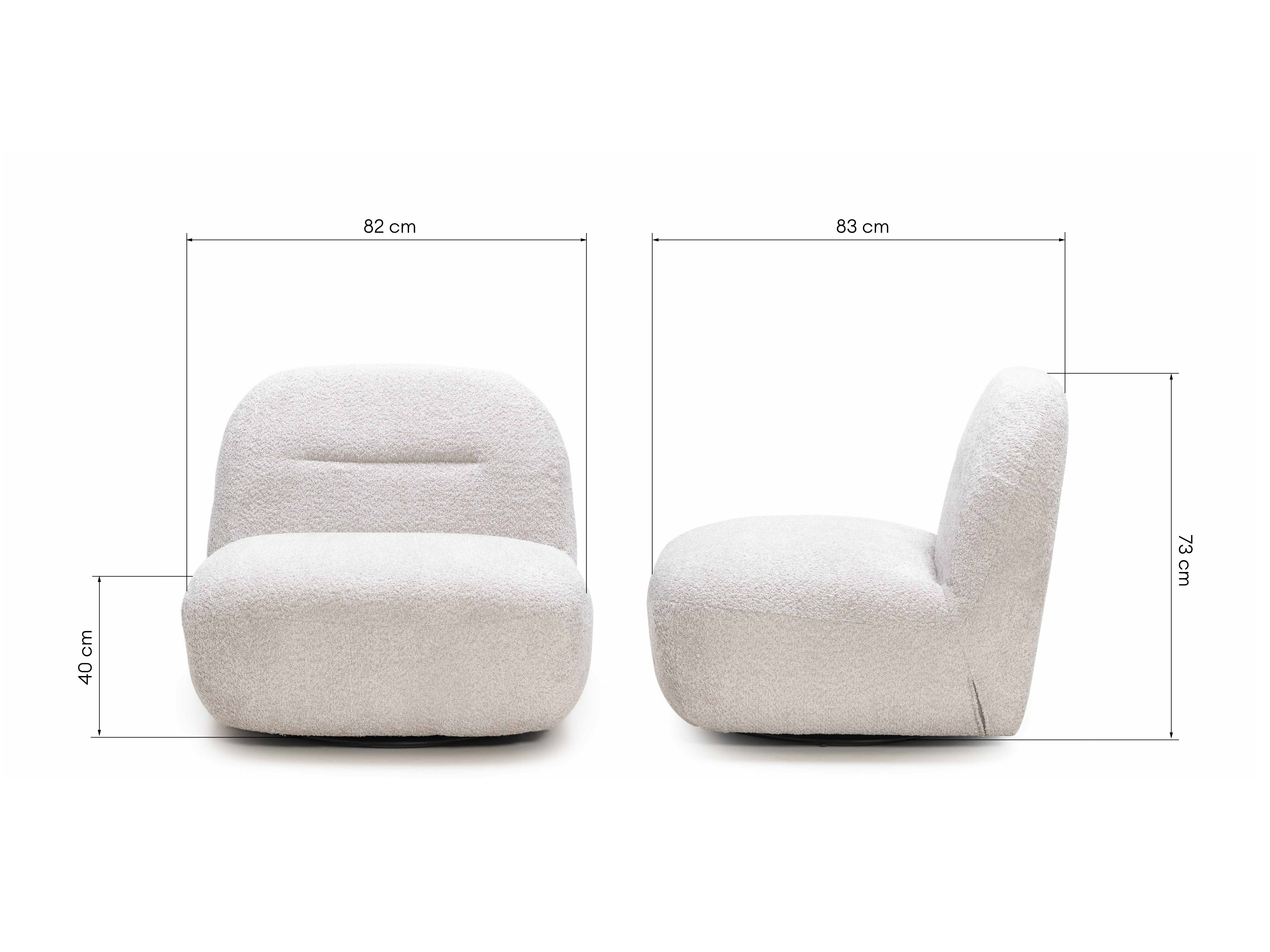 Fotel Burleson 444 (Taupe)