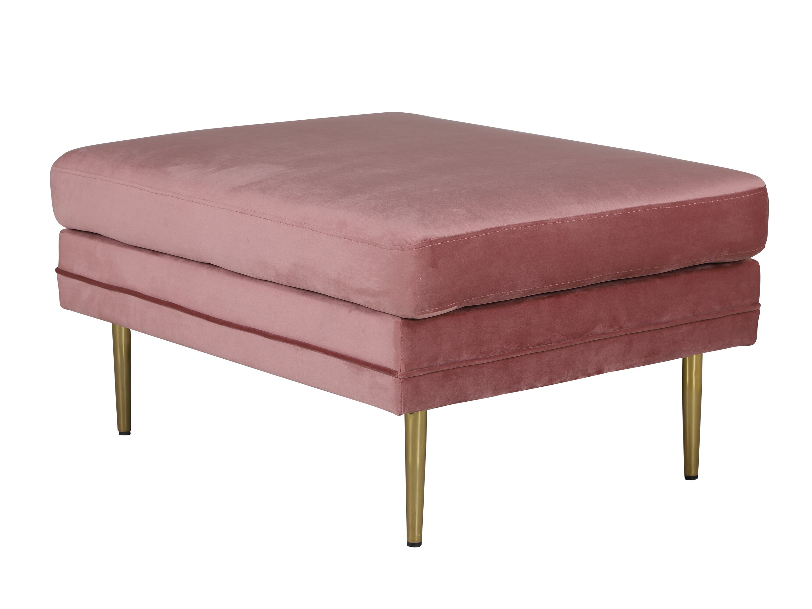 Kárpitozott pad Dallas 2653 (Rózsaszín + Aranysárga)