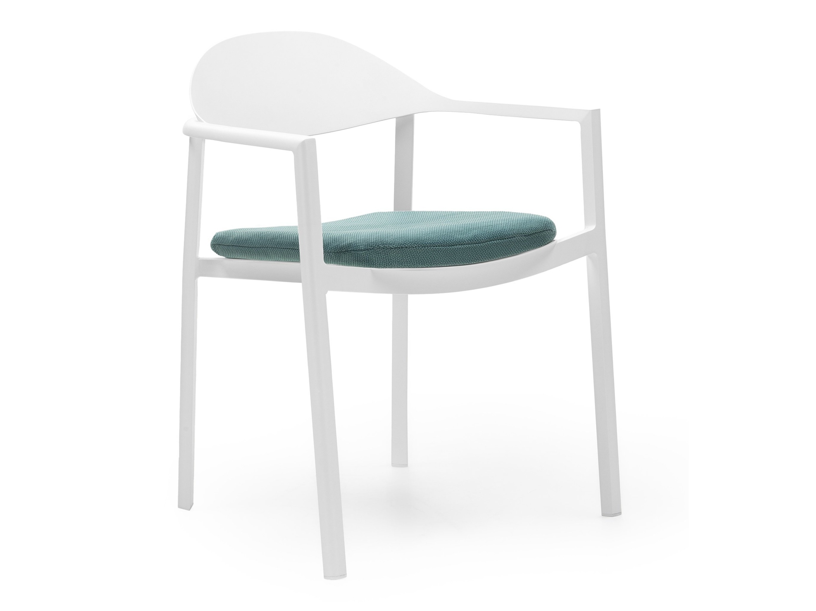 Kerti szék Burleson 456 (Fehér + Zöld)