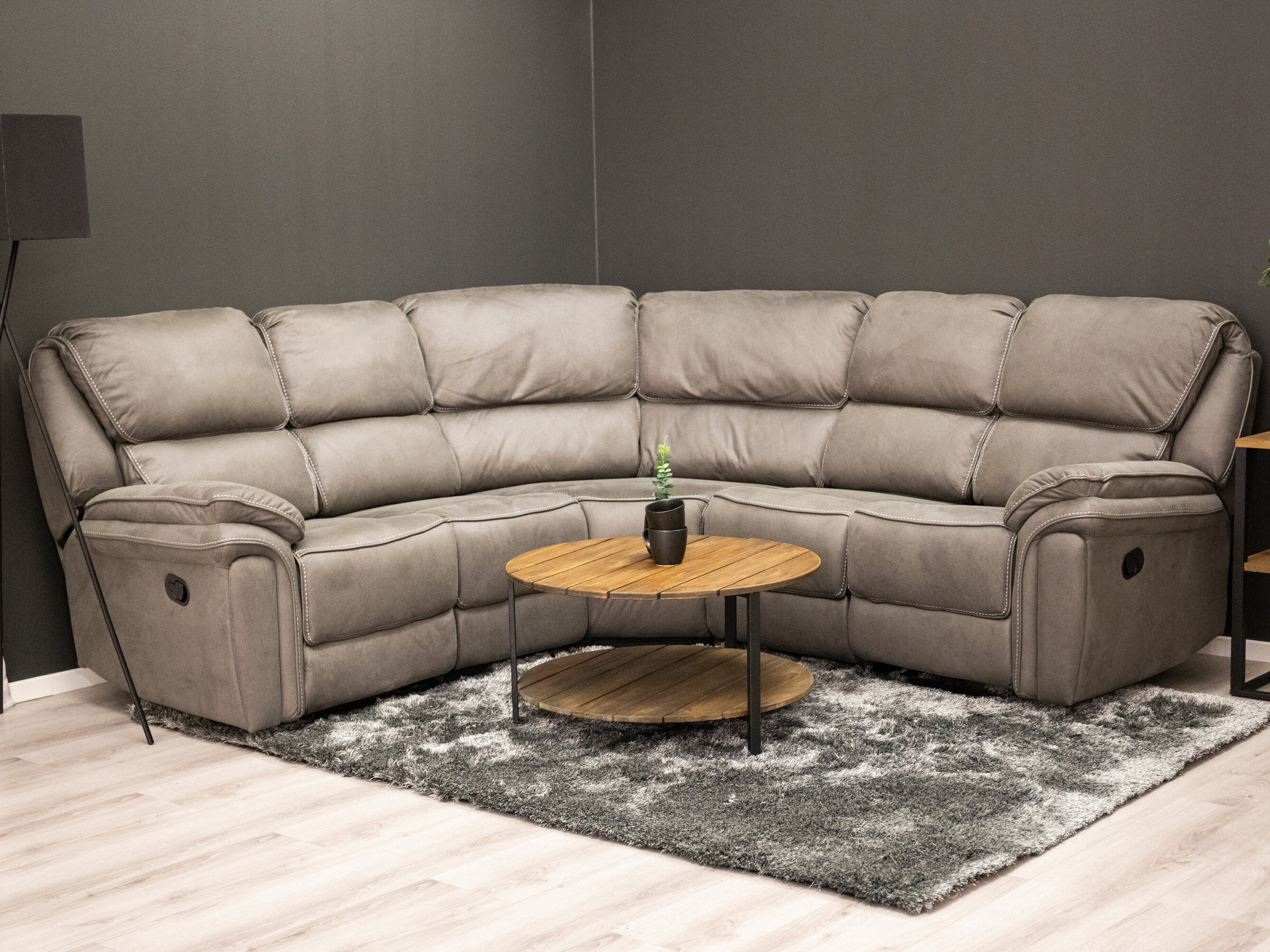 Relax sarokkanapé Dallas 4723 (Szürke)