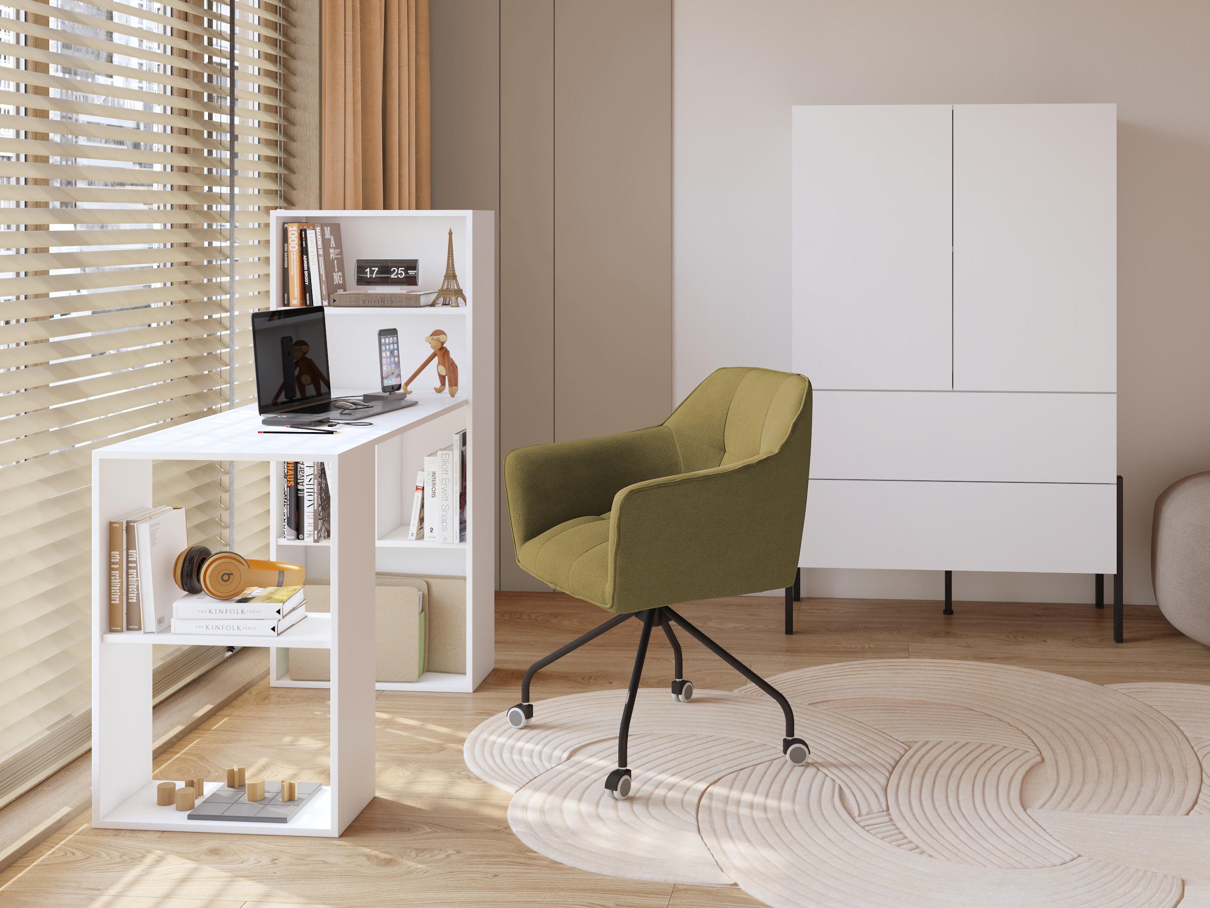 Íróasztal Austin 329 (Fehér)