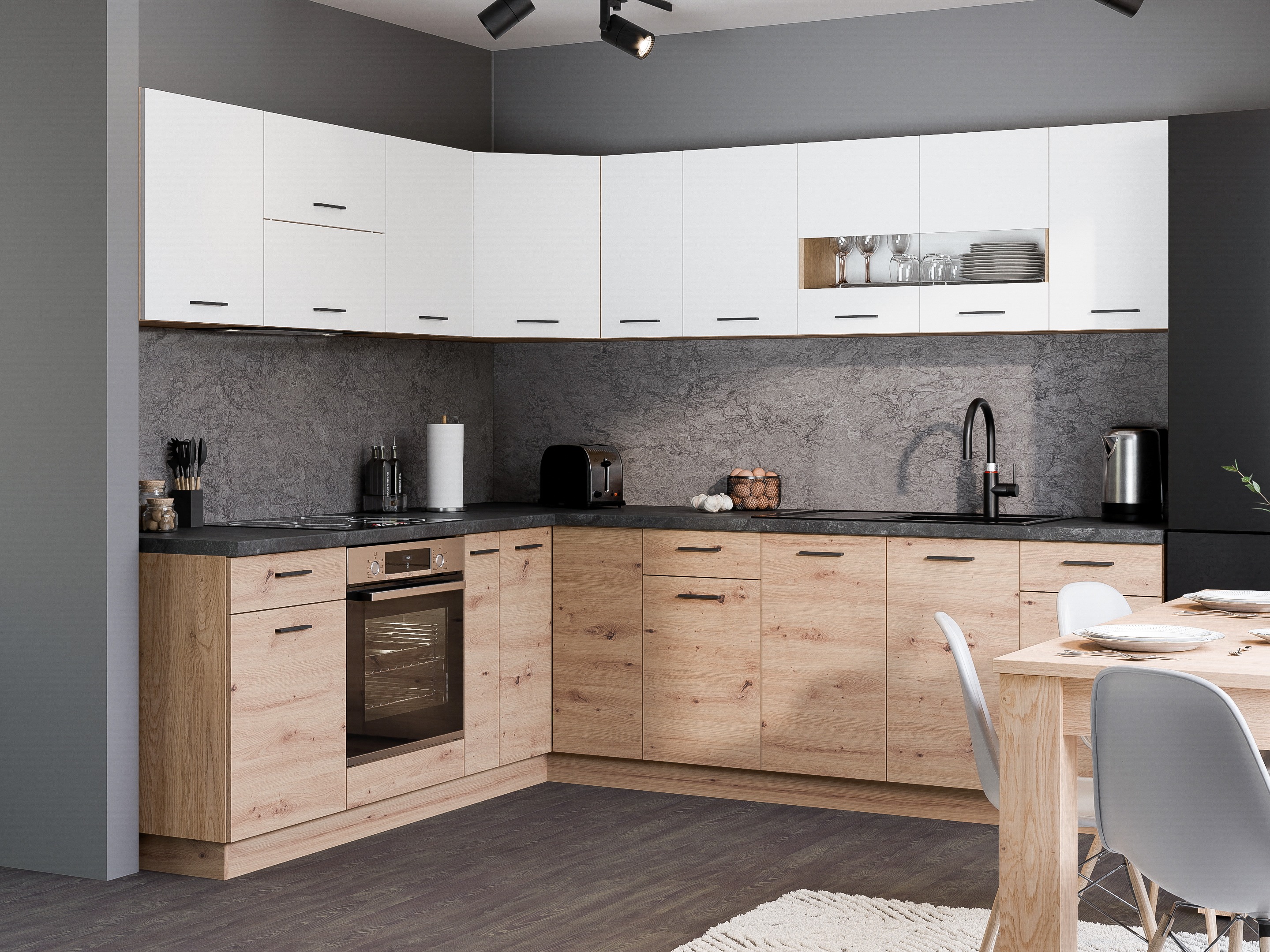 Moduláris fali szekrény Ati 153