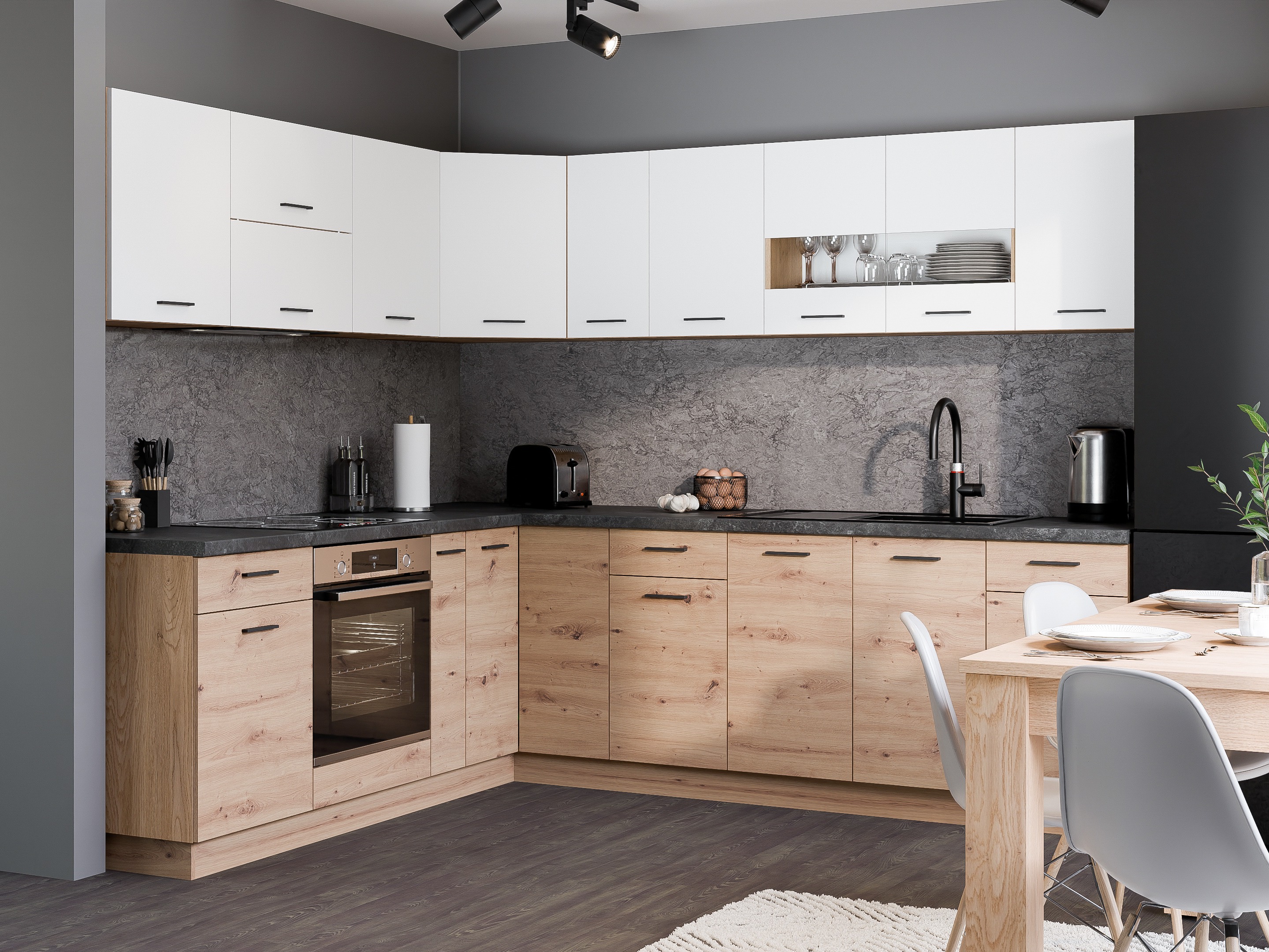 Moduláris fali szekrény Ati 158