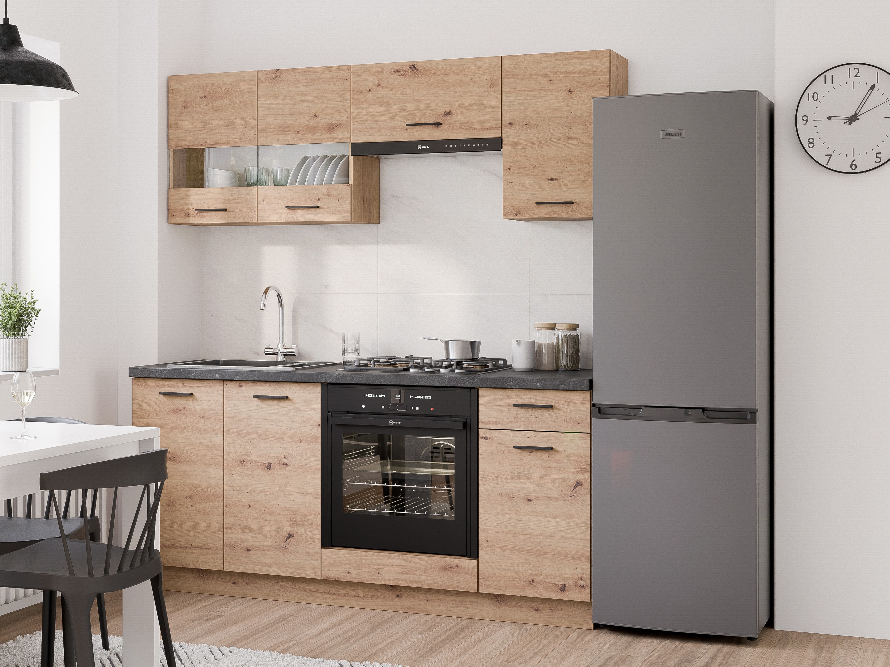 Moduláris szekrény fiókkal és ajtókkal Ati Artisan 104