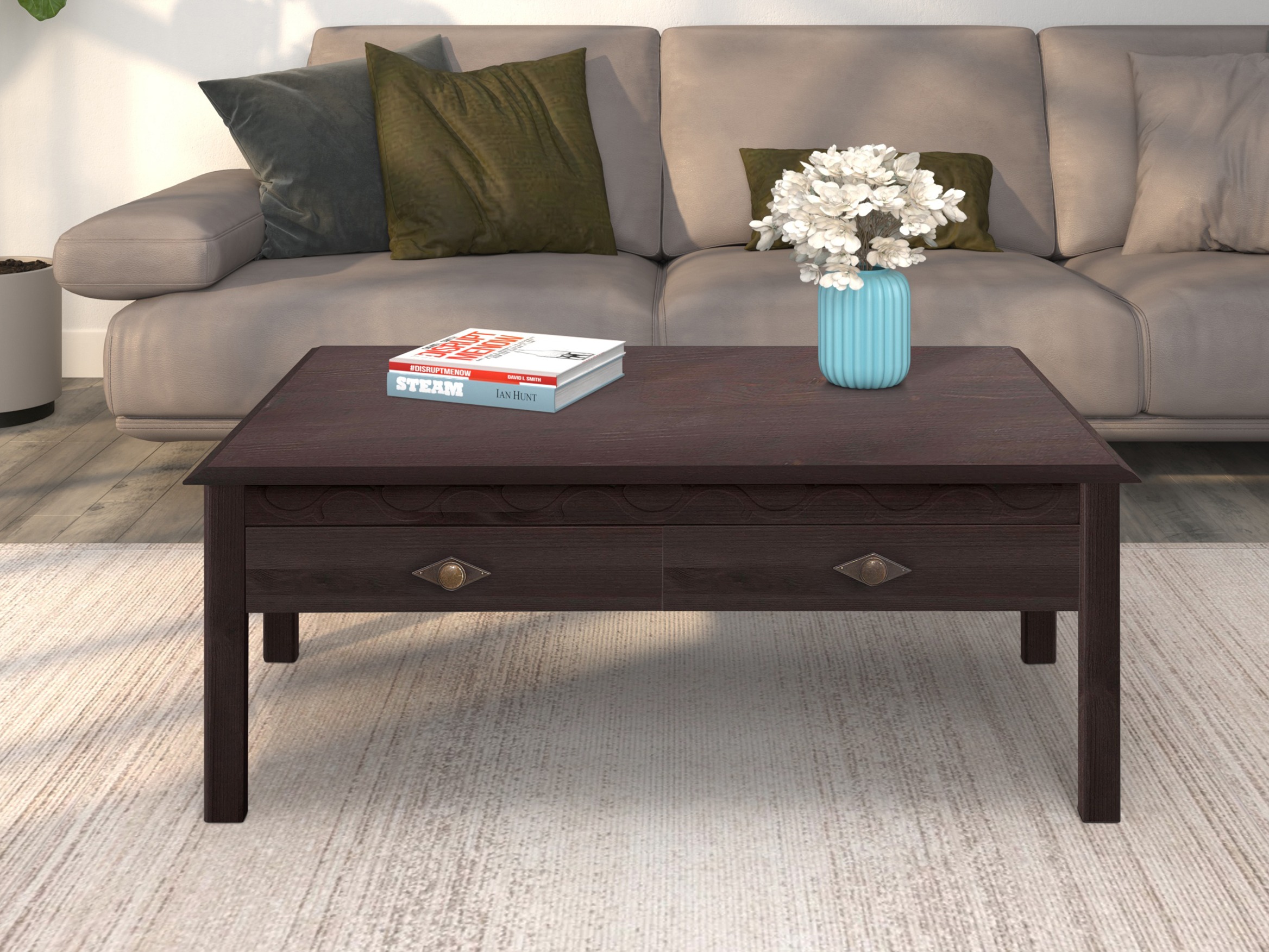 Dohányzóasztal Denton 617 (Havana tölgy)